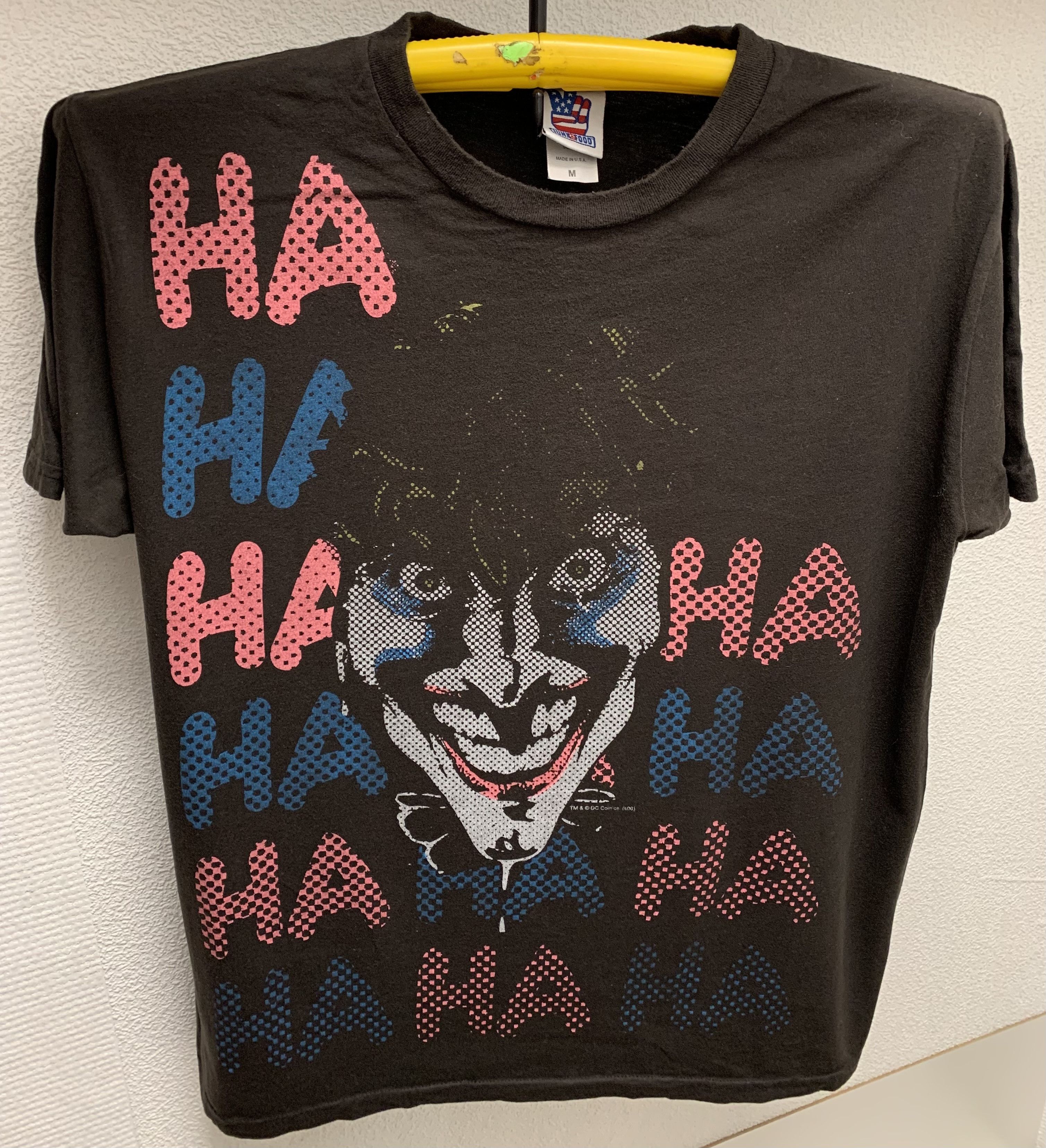 Vintage Ha Ha joker fullprint logo dc comics t-shirt M USA vintage Size US M / EU 48-50 / 2 - 1 Thumbnail
