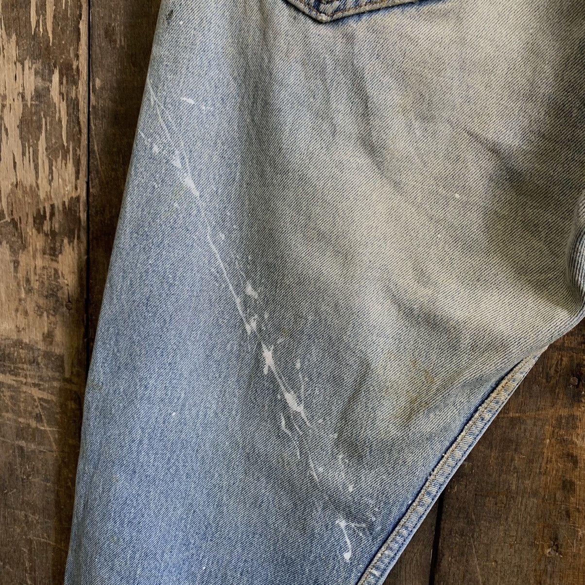 Levi's × Vintage Vintage 90’s Levis 501xx Distressed Denim Jeans Size US 35 - 16 Thumbnail