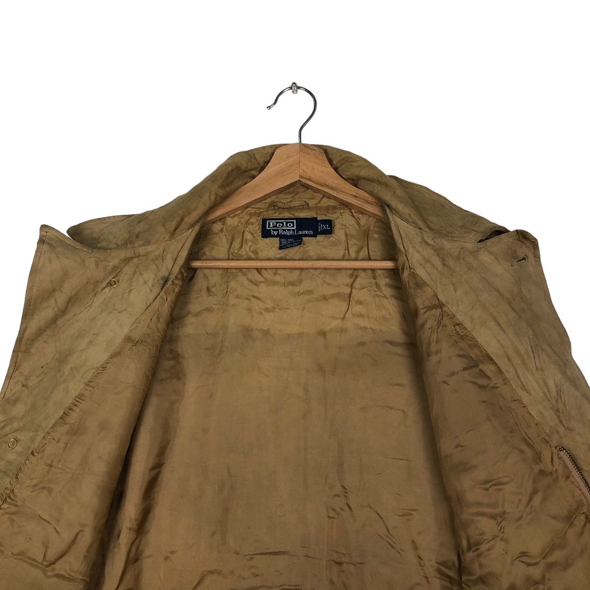 Polo Ralph Lauren VINTAGE GENUINE LEATHER JACKET RACER POLO BY RALPH LAUREN Size US XL / EU 56 / 4 - 9 Thumbnail