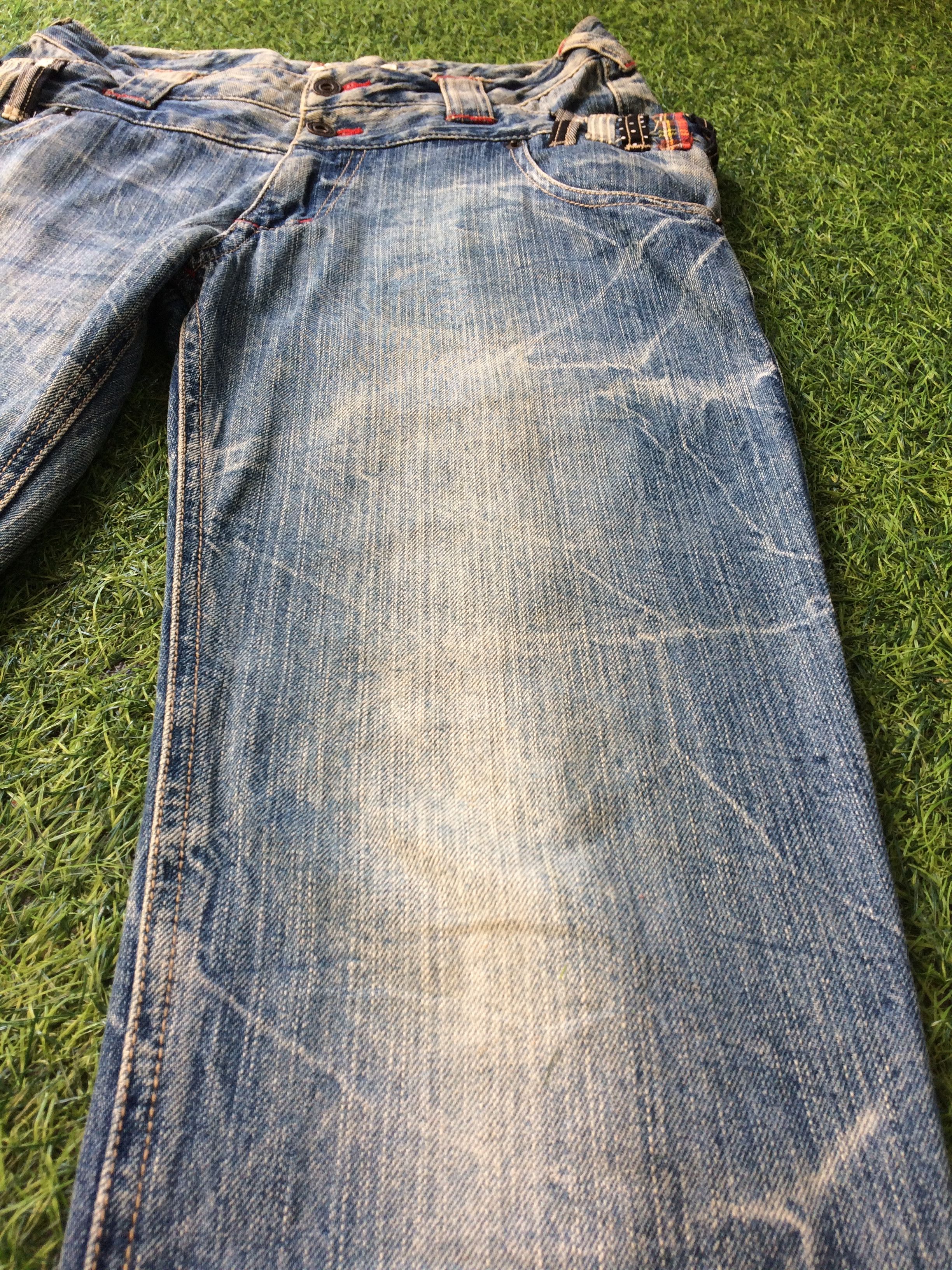 Japanese Brand Japanese Double Waist Denim Jeans Pants D-456 Size US 28 / EU 44 - 7 Thumbnail