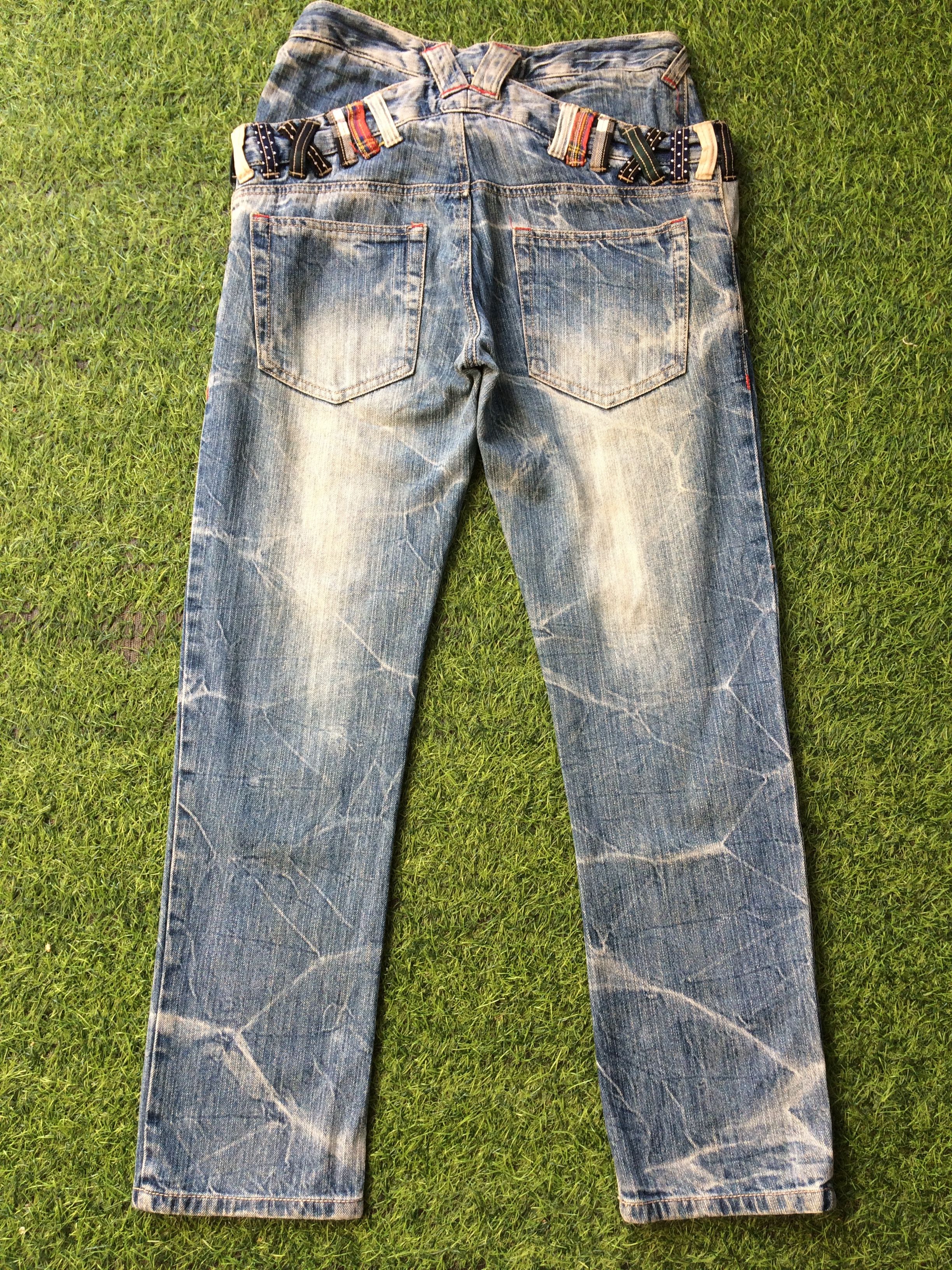 Japanese Brand Japanese Double Waist Denim Jeans Pants D-456 Size US 28 / EU 44 - 2 Thumbnail