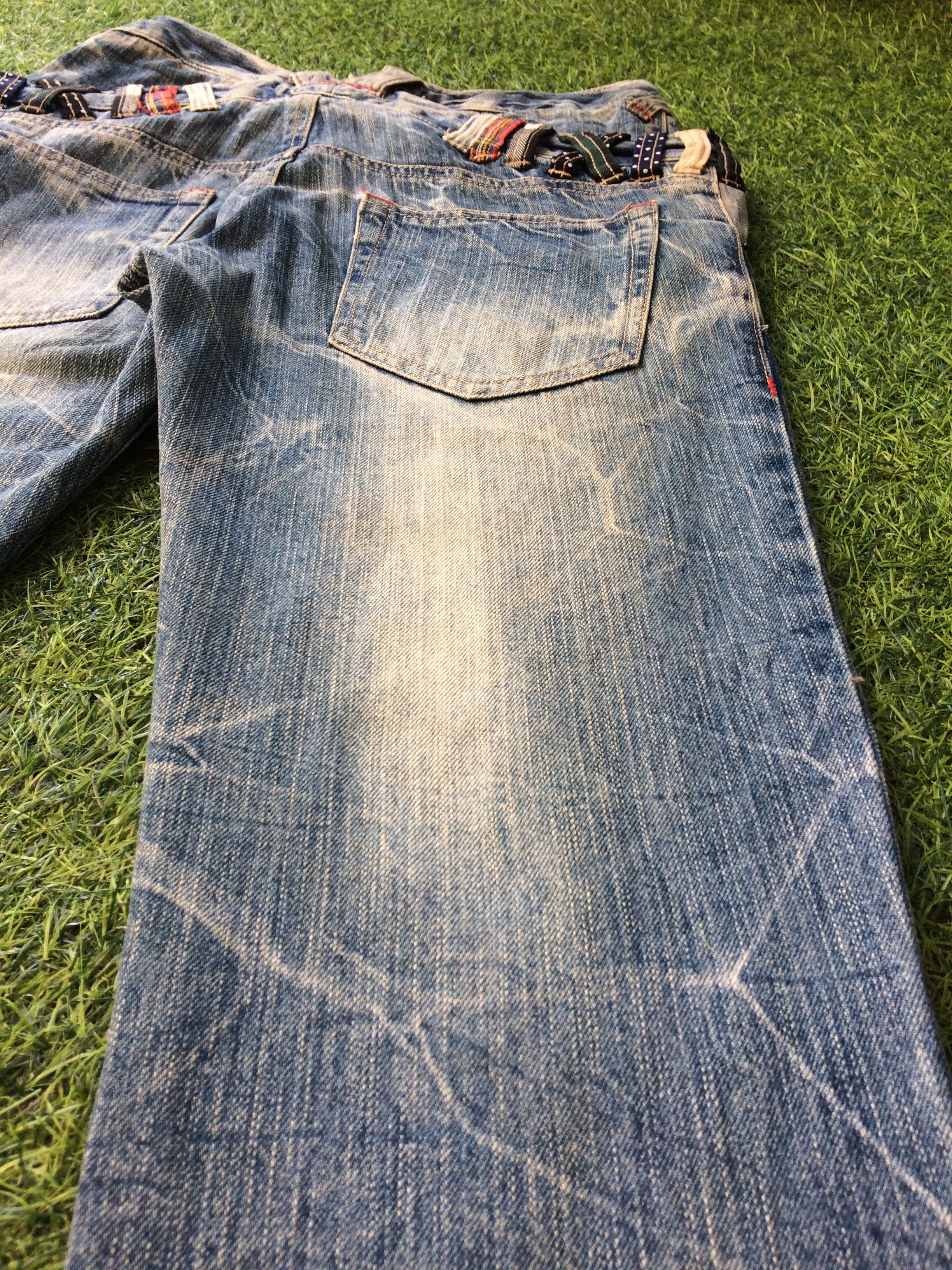 Japanese Brand Japanese Double Waist Denim Jeans Pants D-456 Size US 28 / EU 44 - 8 Thumbnail
