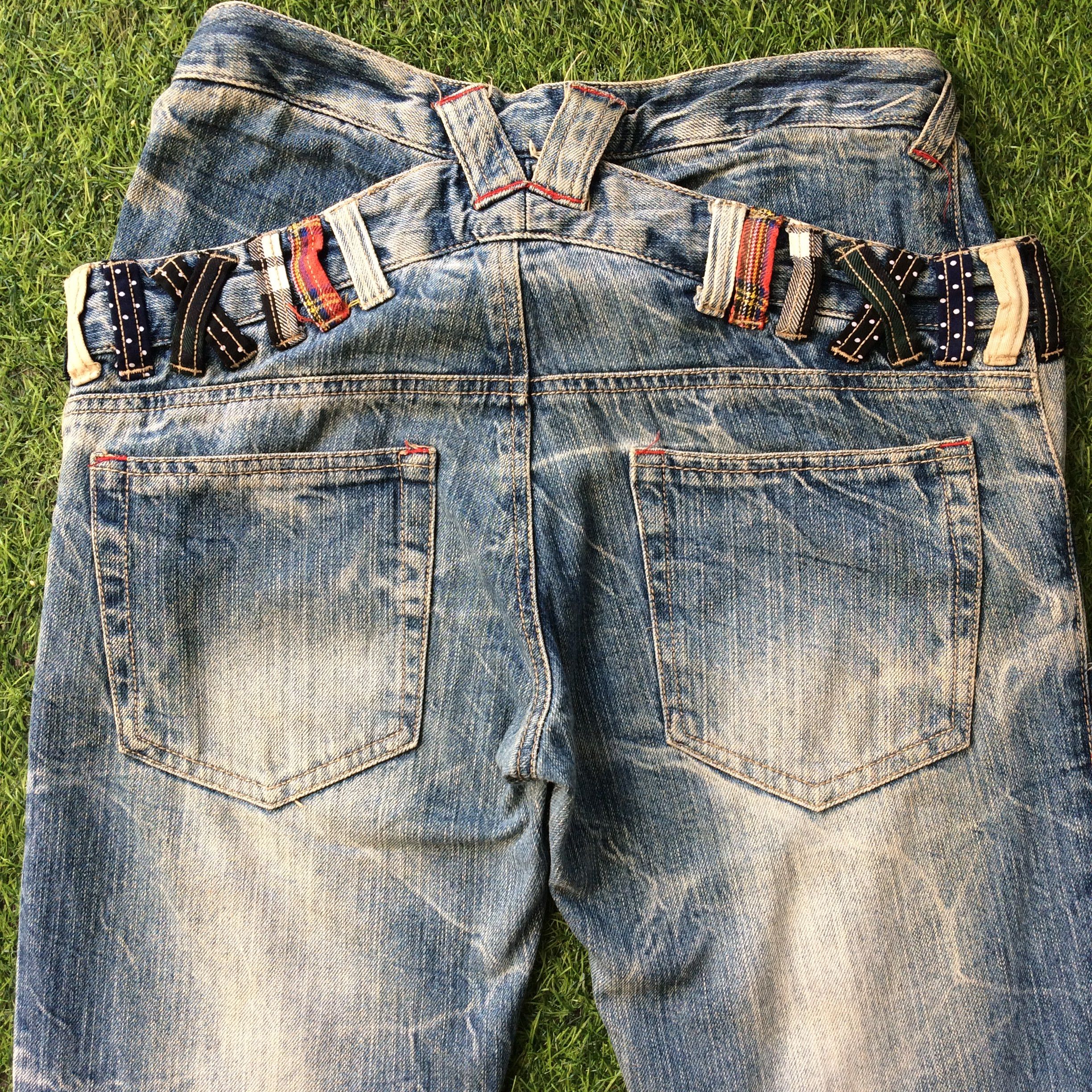 Japanese Brand Japanese Double Waist Denim Jeans Pants D-456 Size US 28 / EU 44 - 4 Thumbnail