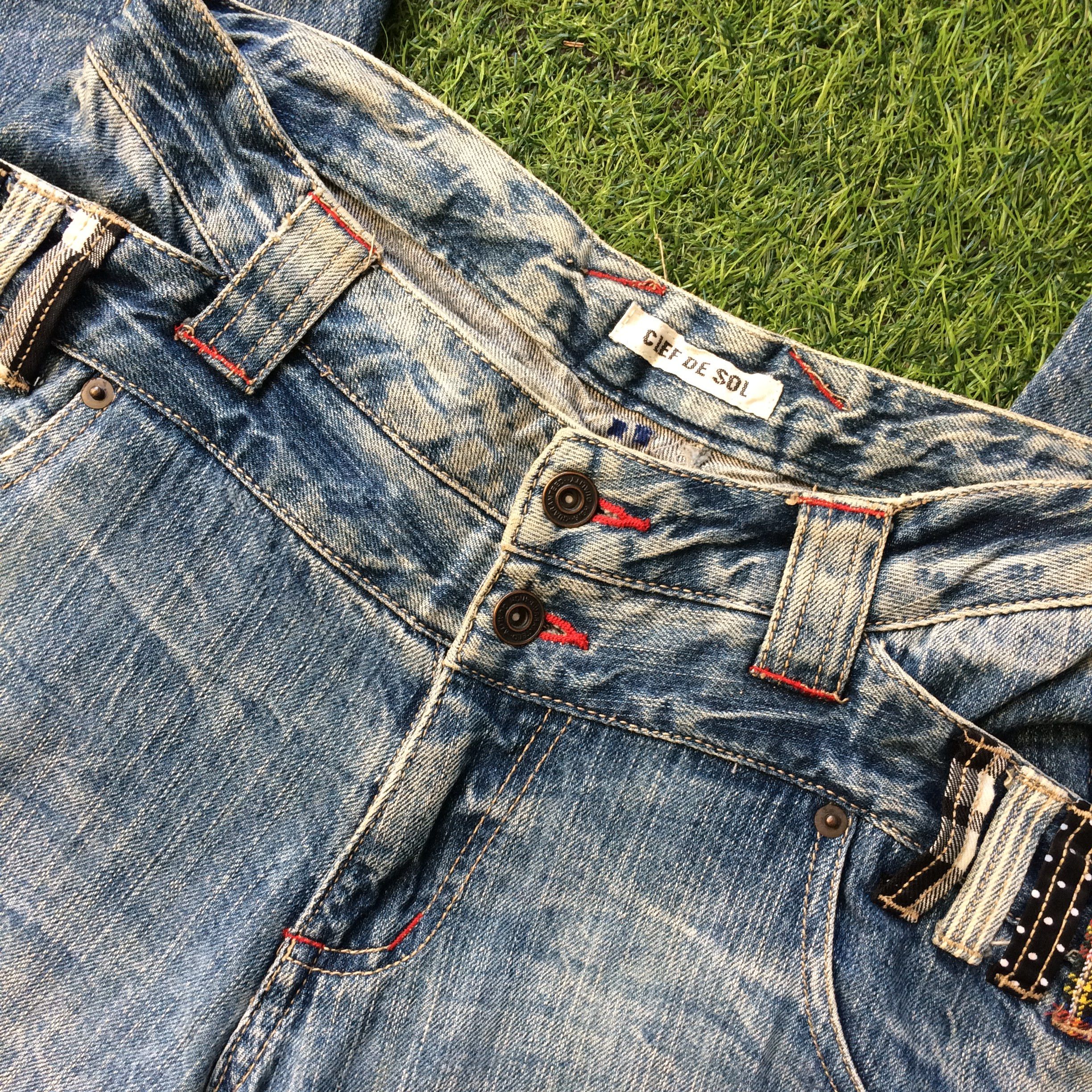 Japanese Brand Japanese Double Waist Denim Jeans Pants D-456 Size US 28 / EU 44 - 5 Thumbnail
