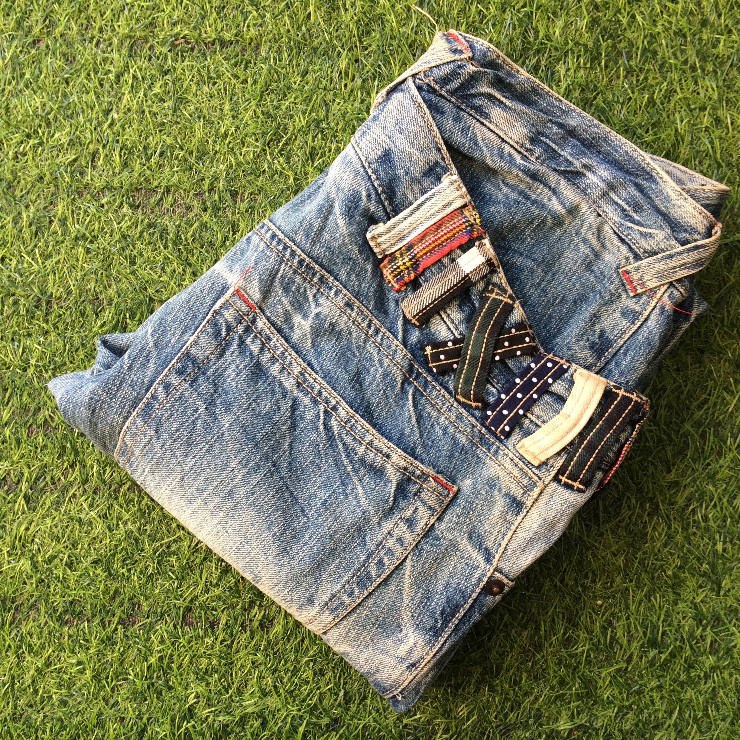 Japanese Brand Japanese Double Waist Denim Jeans Pants D-456 Size US 28 / EU 44 - 9 Thumbnail