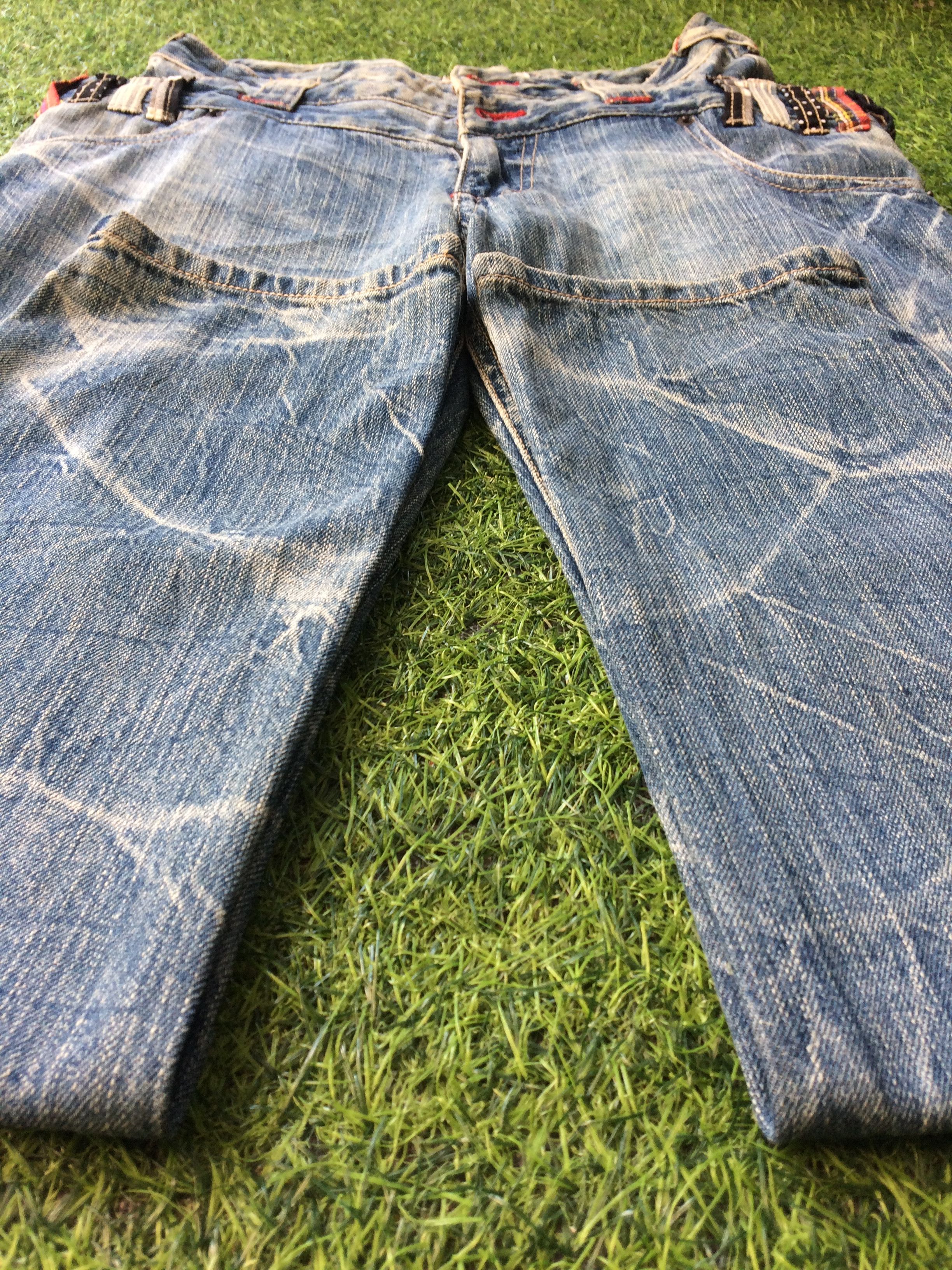Japanese Brand Japanese Double Waist Denim Jeans Pants D-456 Size US 28 / EU 44 - 6 Thumbnail
