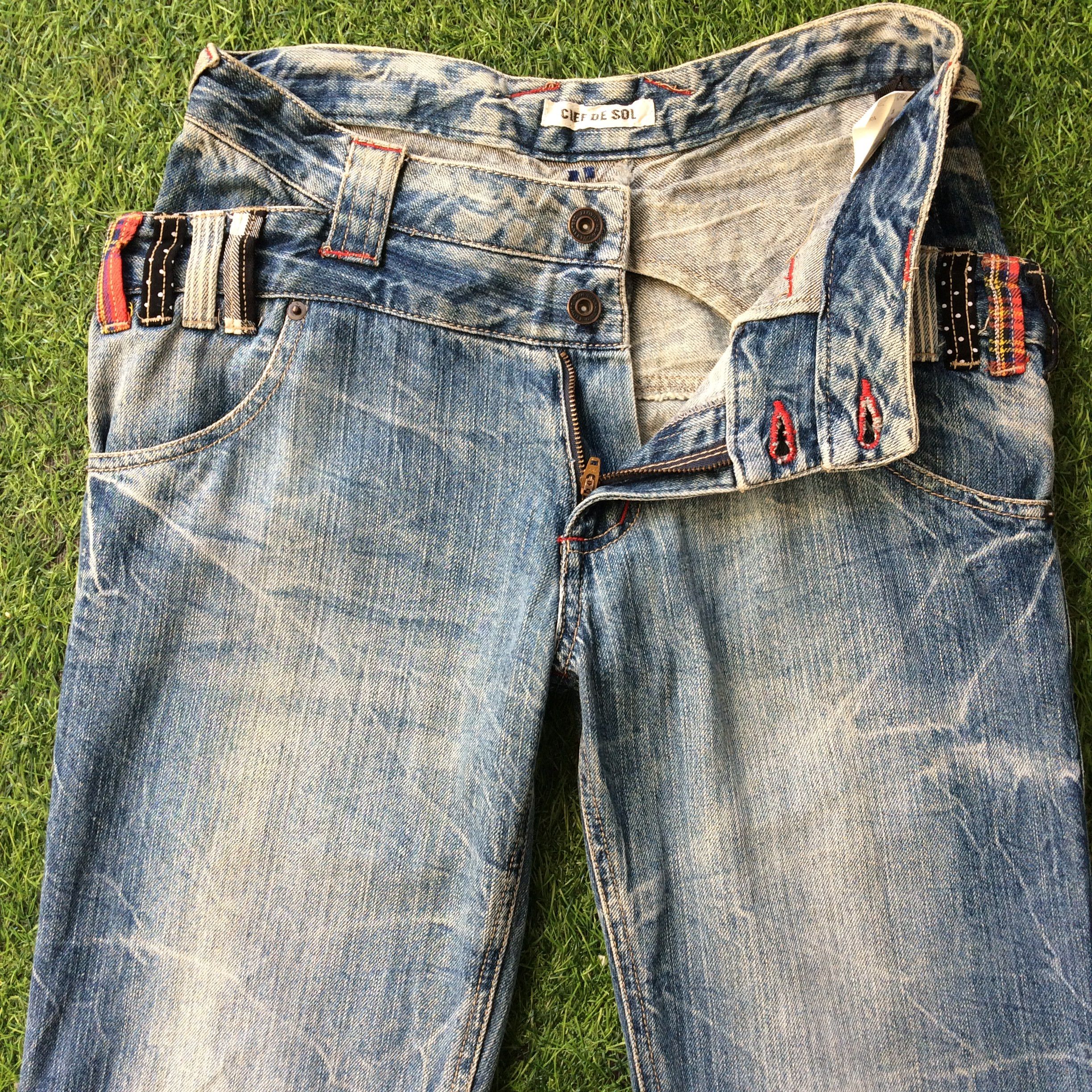 Japanese Brand Japanese Double Waist Denim Jeans Pants D-456 Size US 28 / EU 44 - 3 Thumbnail
