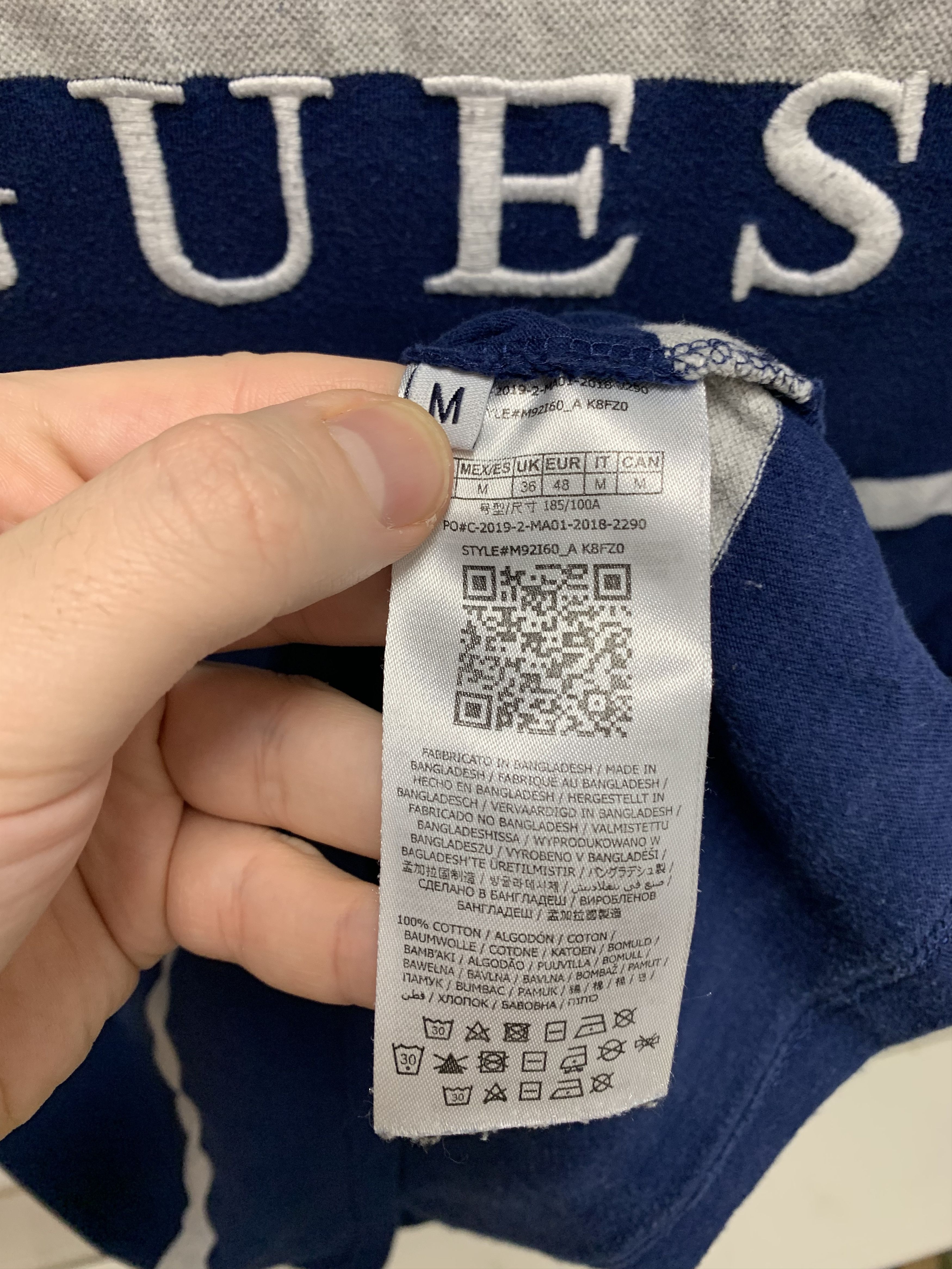A$AP Rocky Guess ASAP Rocky vintage big logo t-shirt M Size US M / EU 48-50 / 2 - 4 Thumbnail