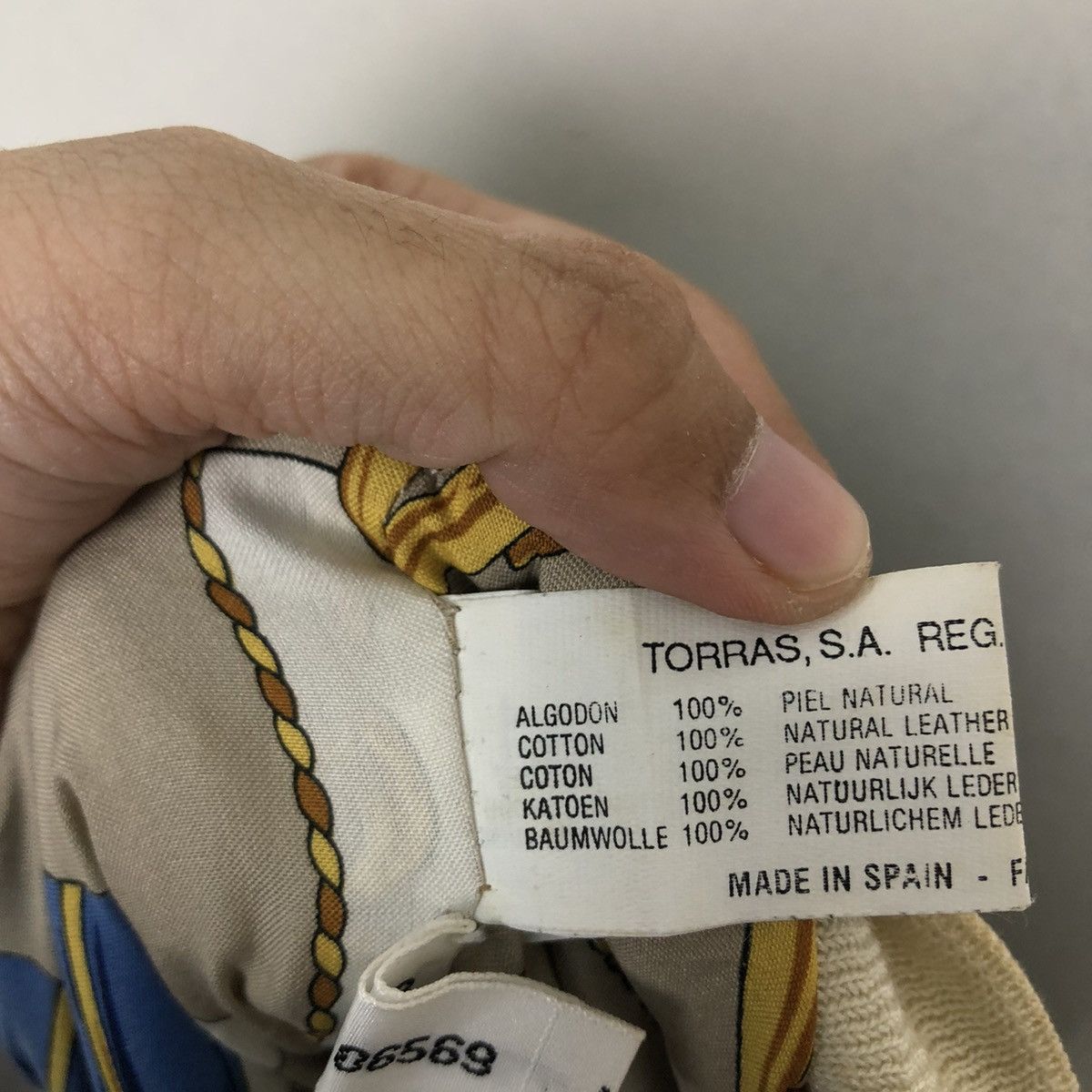 Japanese Brand VINTAGE SOFT LEATHER JACKET TORRAS MADE IN SPAIN RARE LINING Size US M / EU 48-50 / 2 - 12 Thumbnail