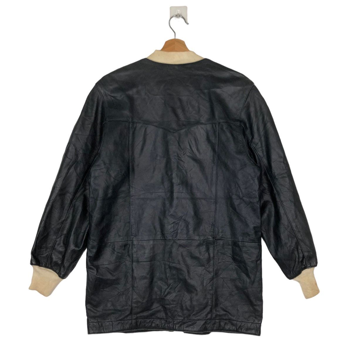 Japanese Brand VINTAGE SOFT LEATHER JACKET TORRAS MADE IN SPAIN RARE LINING Size US M / EU 48-50 / 2 - 7 Thumbnail