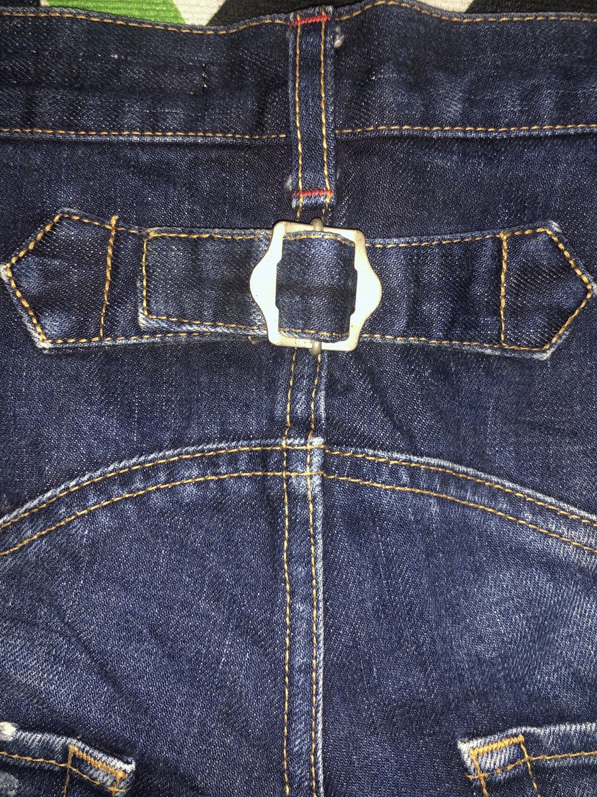 Issey Miyake ISSEY MIYAKE Sunao kuwahara Distressed Buckle back jeans Size US 30 / EU 46 - 3 Thumbnail