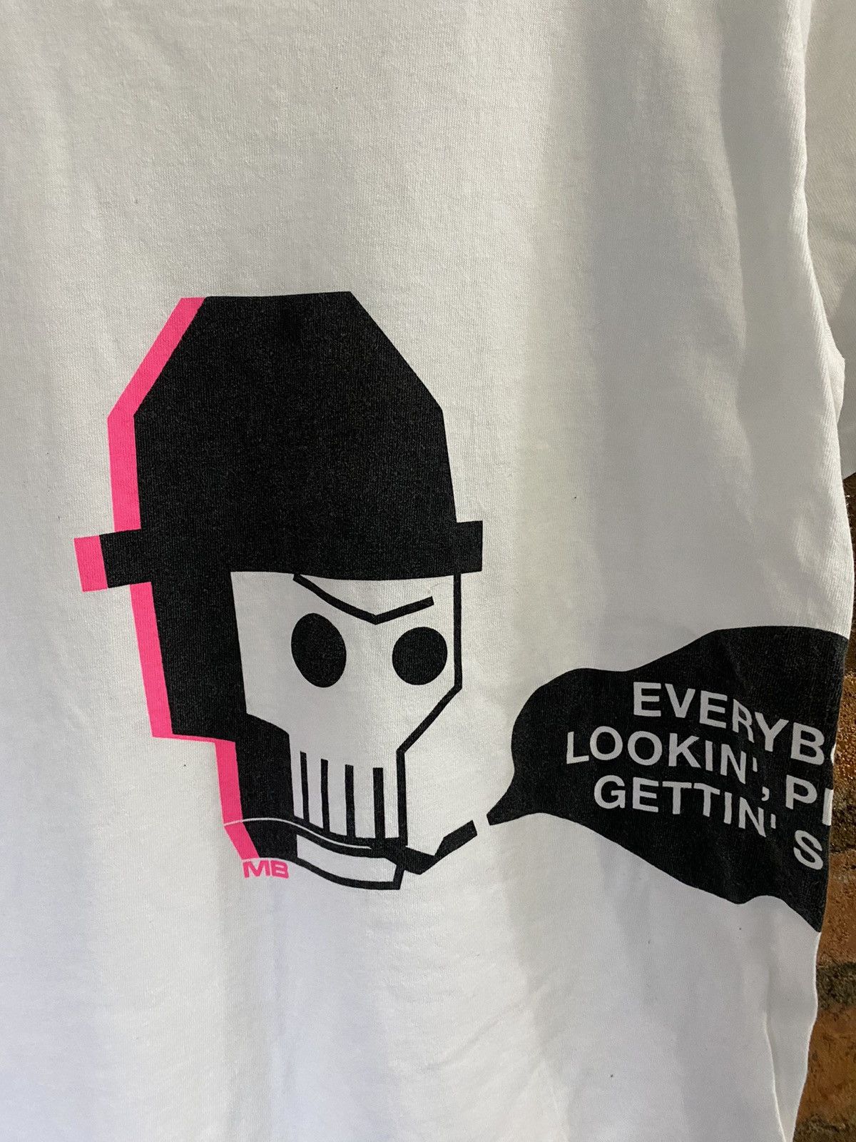 20471120 90s MILKBOY poem skull tee Size US M / EU 48-50 / 2 - 5 Thumbnail