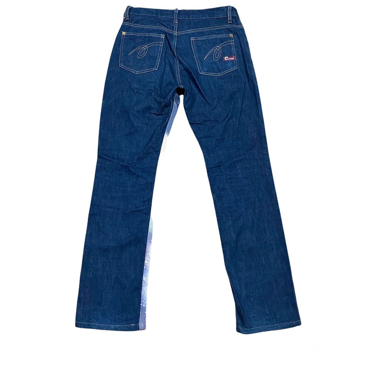Japanese Brand Japanese Brand CASSOPI Denim Fish Koi Printed Full Print Size US 28 / EU 44 - 2 Thumbnail