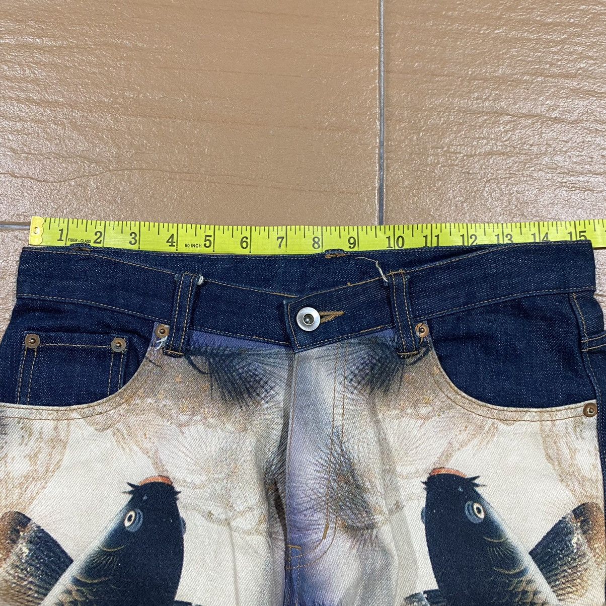 Japanese Brand Japanese Brand CASSOPI Denim Fish Koi Printed Full Print Size US 28 / EU 44 - 18 Thumbnail