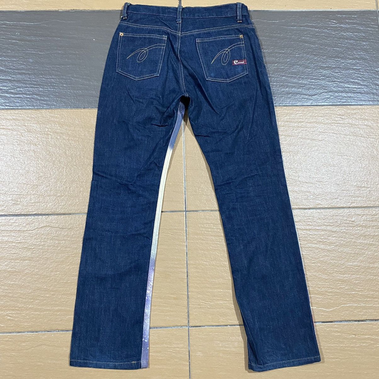 Japanese Brand Japanese Brand CASSOPI Denim Fish Koi Printed Full Print Size US 28 / EU 44 - 12 Thumbnail