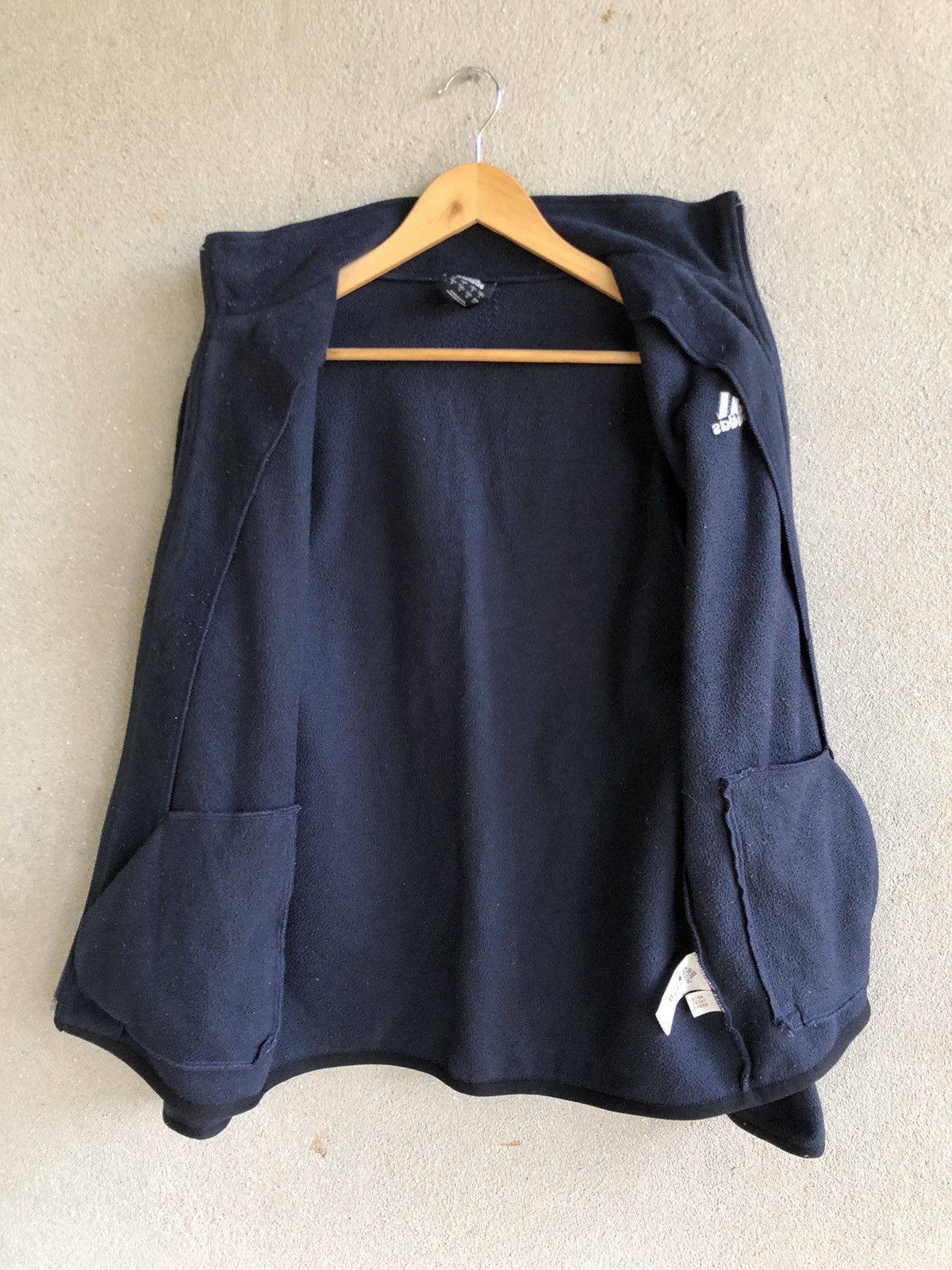 Adidas × Vintage ADIDAS Zipper Fleece Jacket Size US S / EU 44-46 / 1 - 3 Thumbnail