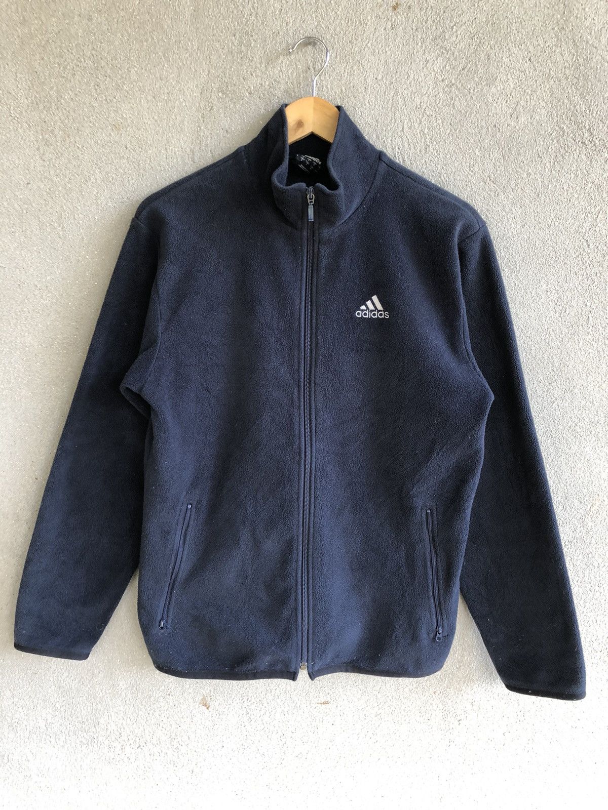 Adidas × Vintage ADIDAS Zipper Fleece Jacket Size US S / EU 44-46 / 1 - 1 Thumbnail