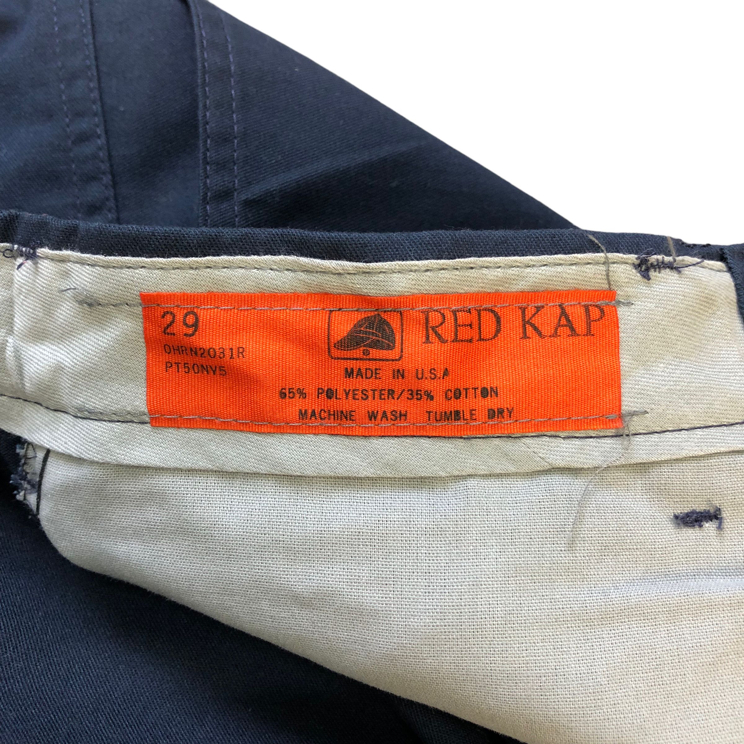Red Kap Vintage RED KAP Made in Usa Casual Pant #7106-109 Size US 27 - 6 Thumbnail