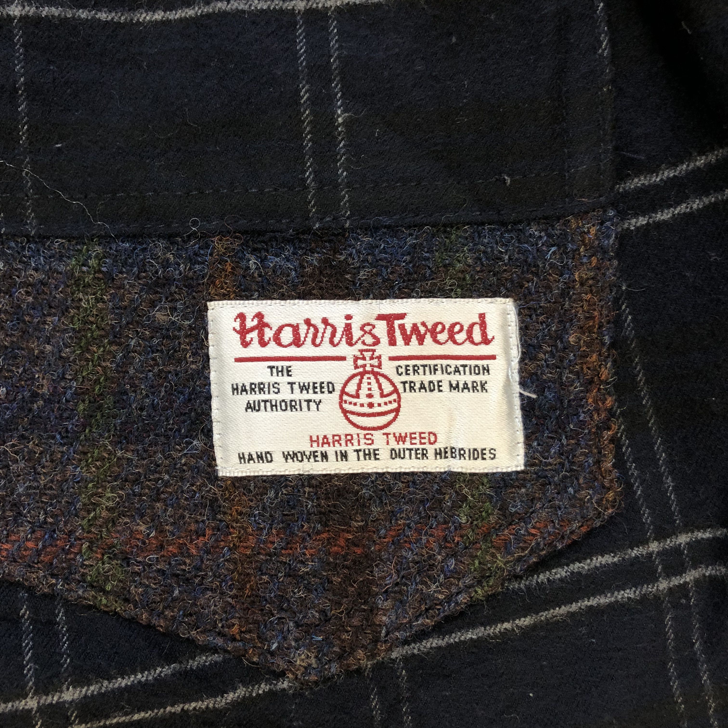 Harris Tweed HARRIS TWEED Checked Casual Pant #7108-110 Size 31" - 13 Thumbnail