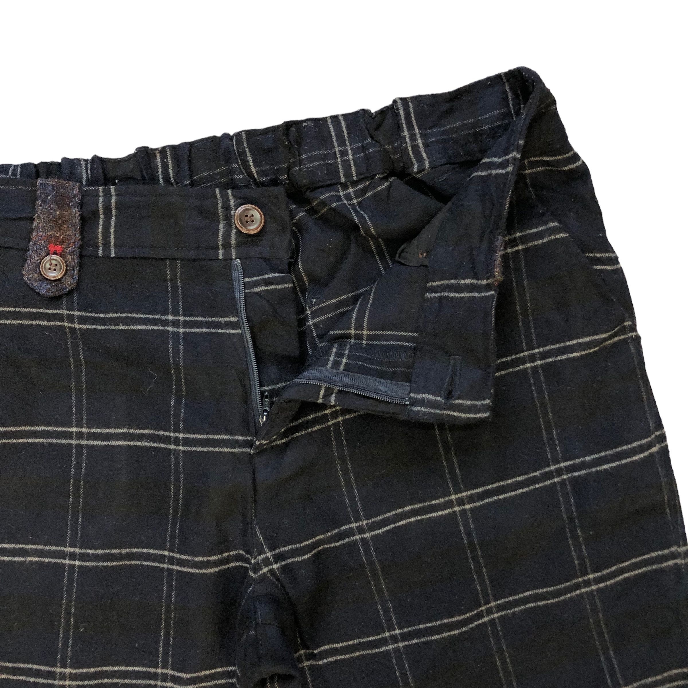 Harris Tweed HARRIS TWEED Checked Casual Pant #7108-110 Size 31" - 4 Thumbnail
