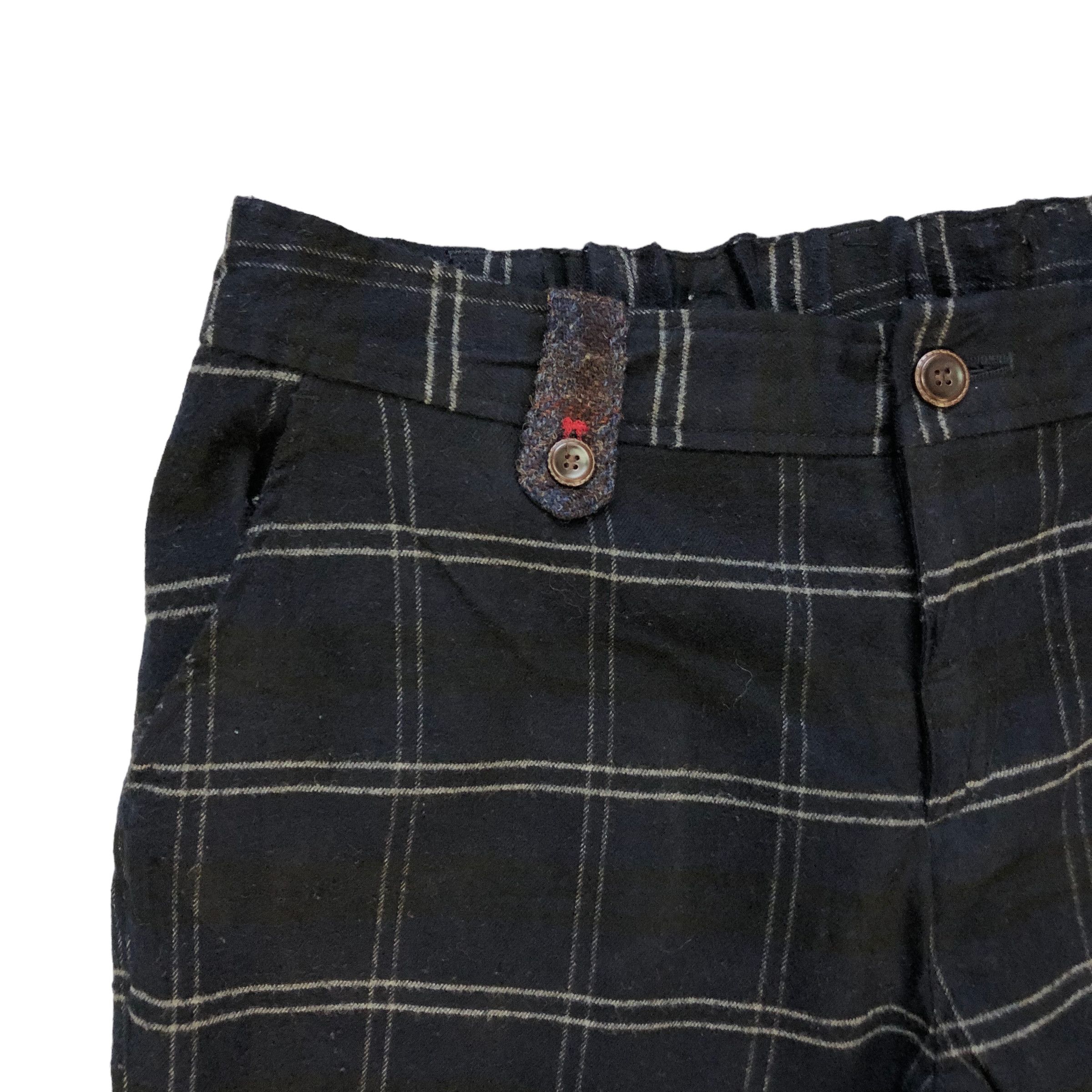 Harris Tweed HARRIS TWEED Checked Casual Pant #7108-110 Size 31" - 3 Thumbnail