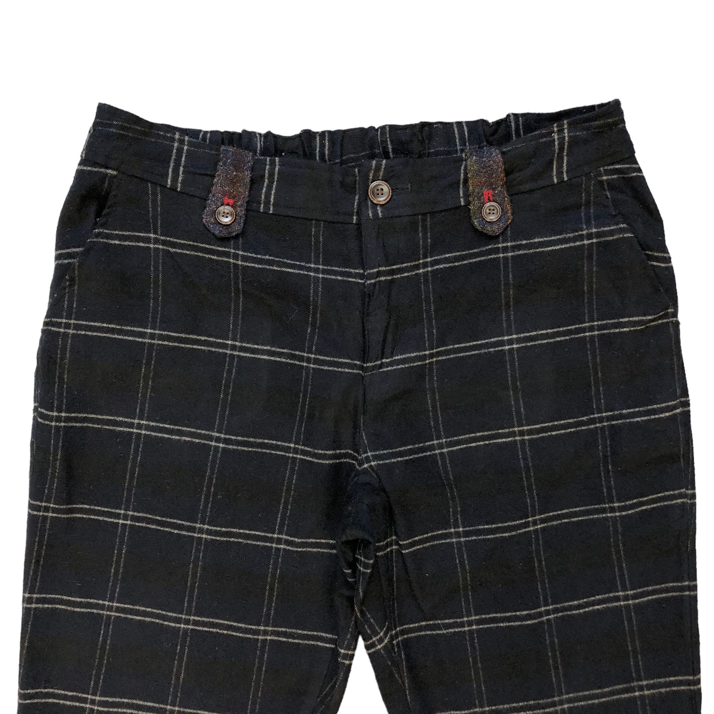 Harris Tweed HARRIS TWEED Checked Casual Pant #7108-110 Size 31" - 2 Thumbnail