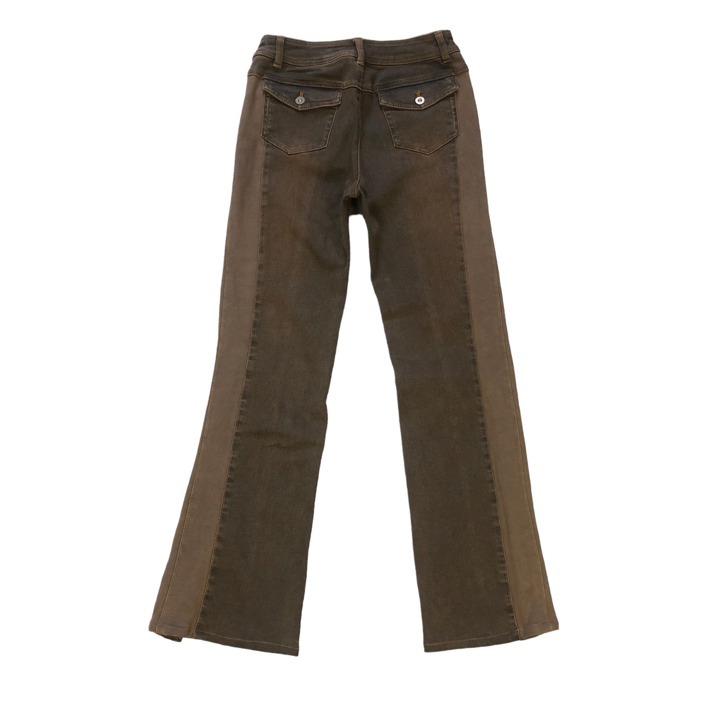 Japanese Brand FLARE🔥 PASSIONE RECONSTRUCTED PANTS #7110-110 Size 26" / US 2 / IT 38 - 9 Thumbnail