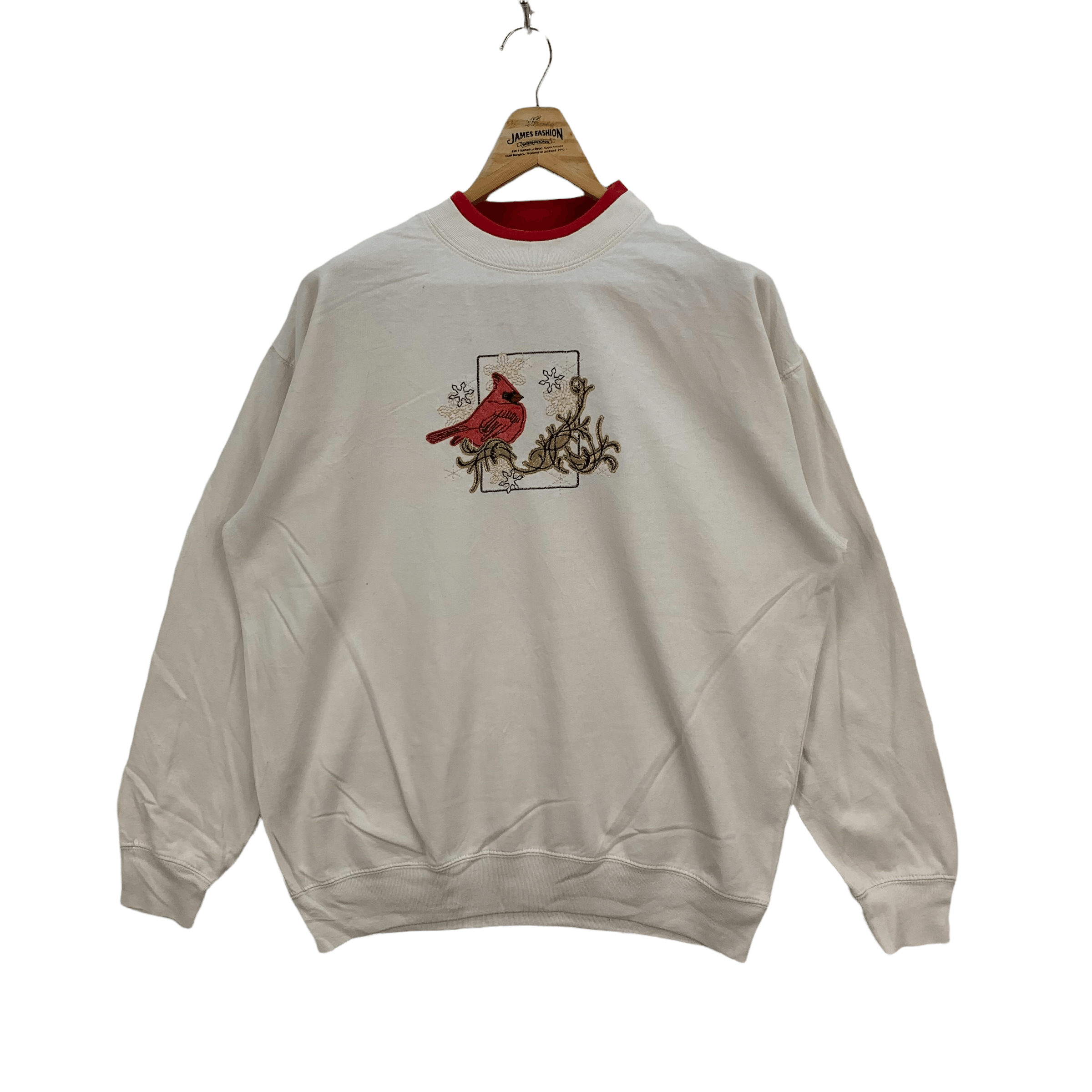 Vintage M&C Sports Bird Logo Crewneck Sweatshirts #3924-135 Size US L / EU 52-54 / 3 - 1 Thumbnail