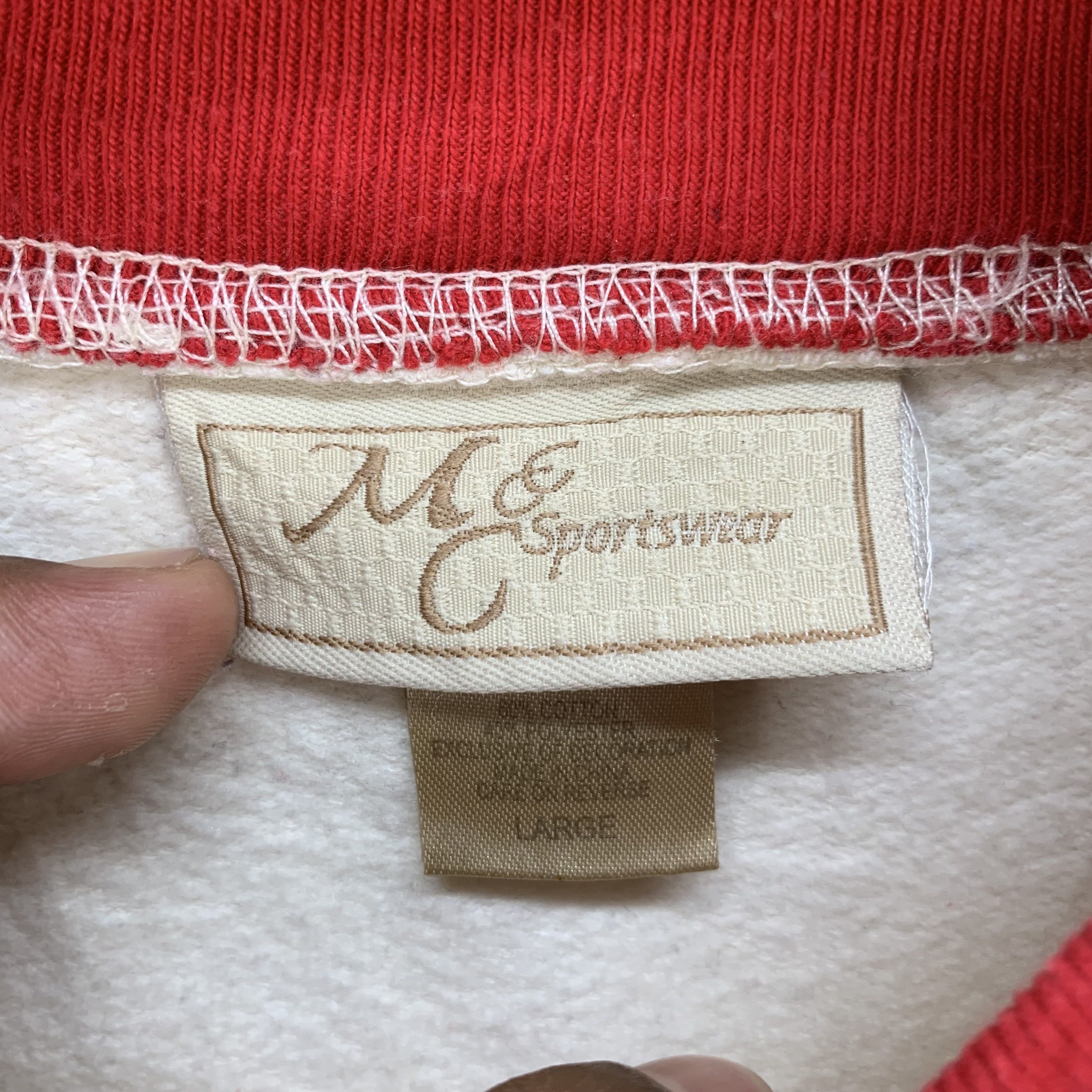 Vintage M&C Sports Bird Logo Crewneck Sweatshirts #3924-135 Size US L / EU 52-54 / 3 - 6 Thumbnail