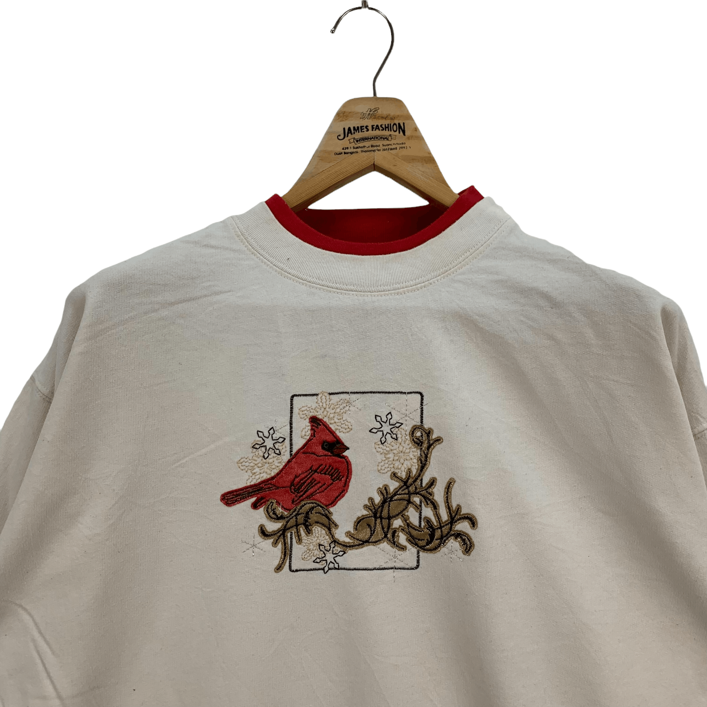 Vintage M&C Sports Bird Logo Crewneck Sweatshirts #3924-135 Size US L / EU 52-54 / 3 - 2 Thumbnail