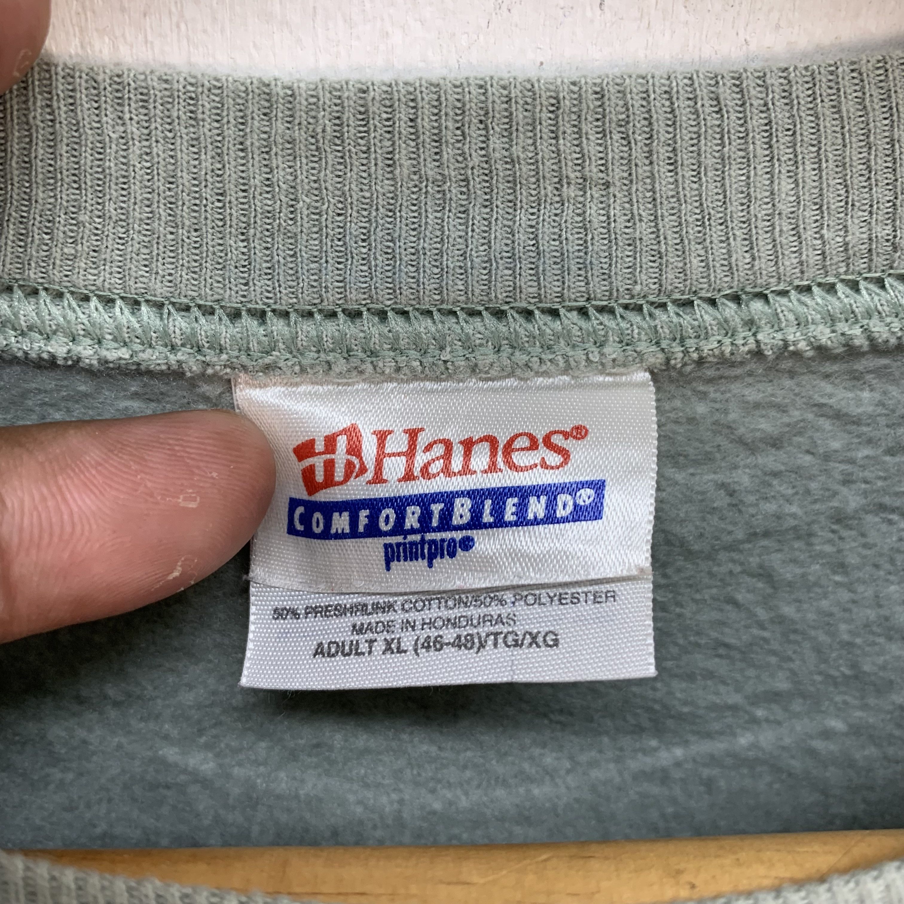 Hanes Vintage Hanes Birds in The Jungle Sweatshirts #3921-135 Size US XL / EU 56 / 4 - 7 Thumbnail
