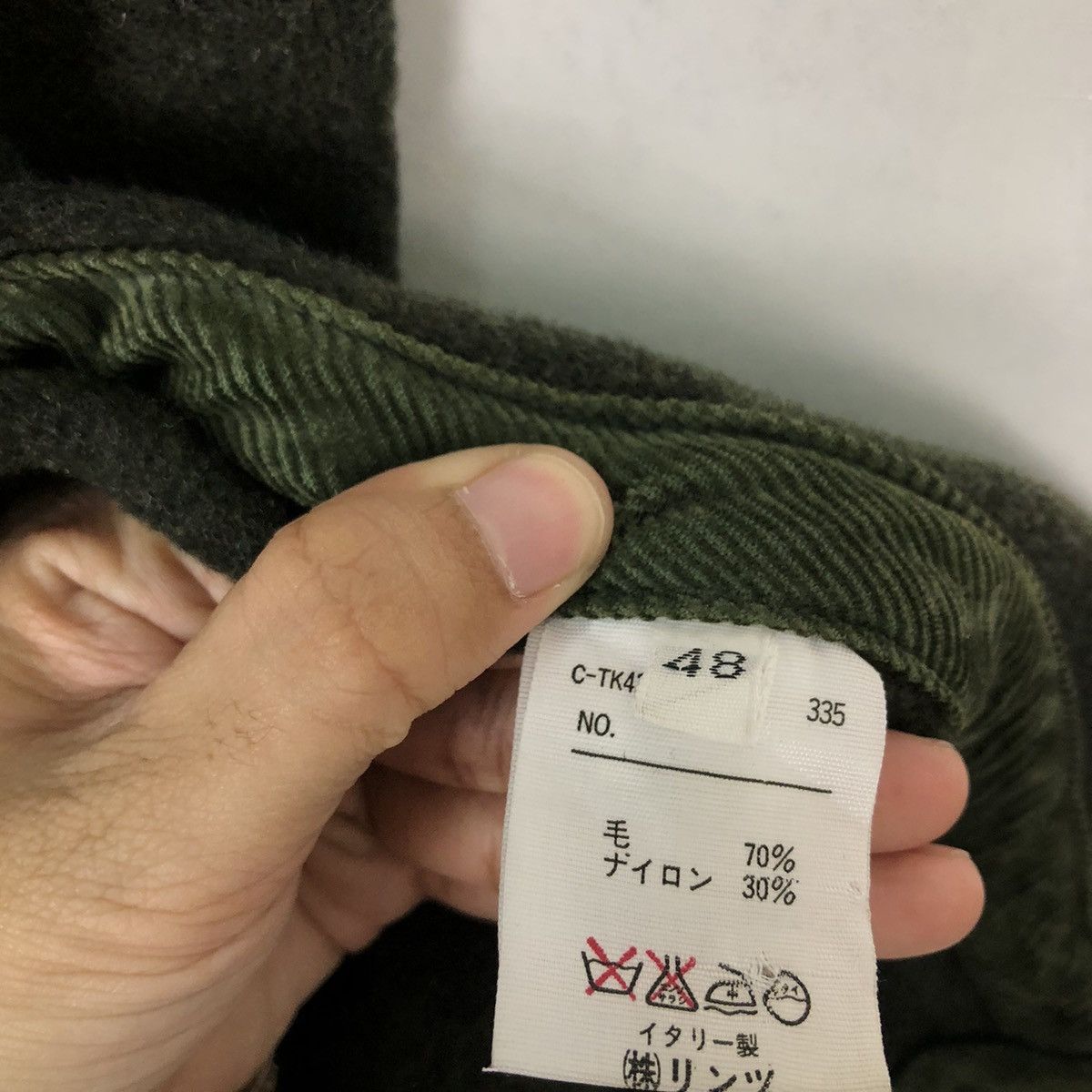 United Colors Of Benetton WOOL JACKET UNITED COLORS OF BENETTON JAPAN Size US M / EU 48-50 / 2 - 14 Thumbnail