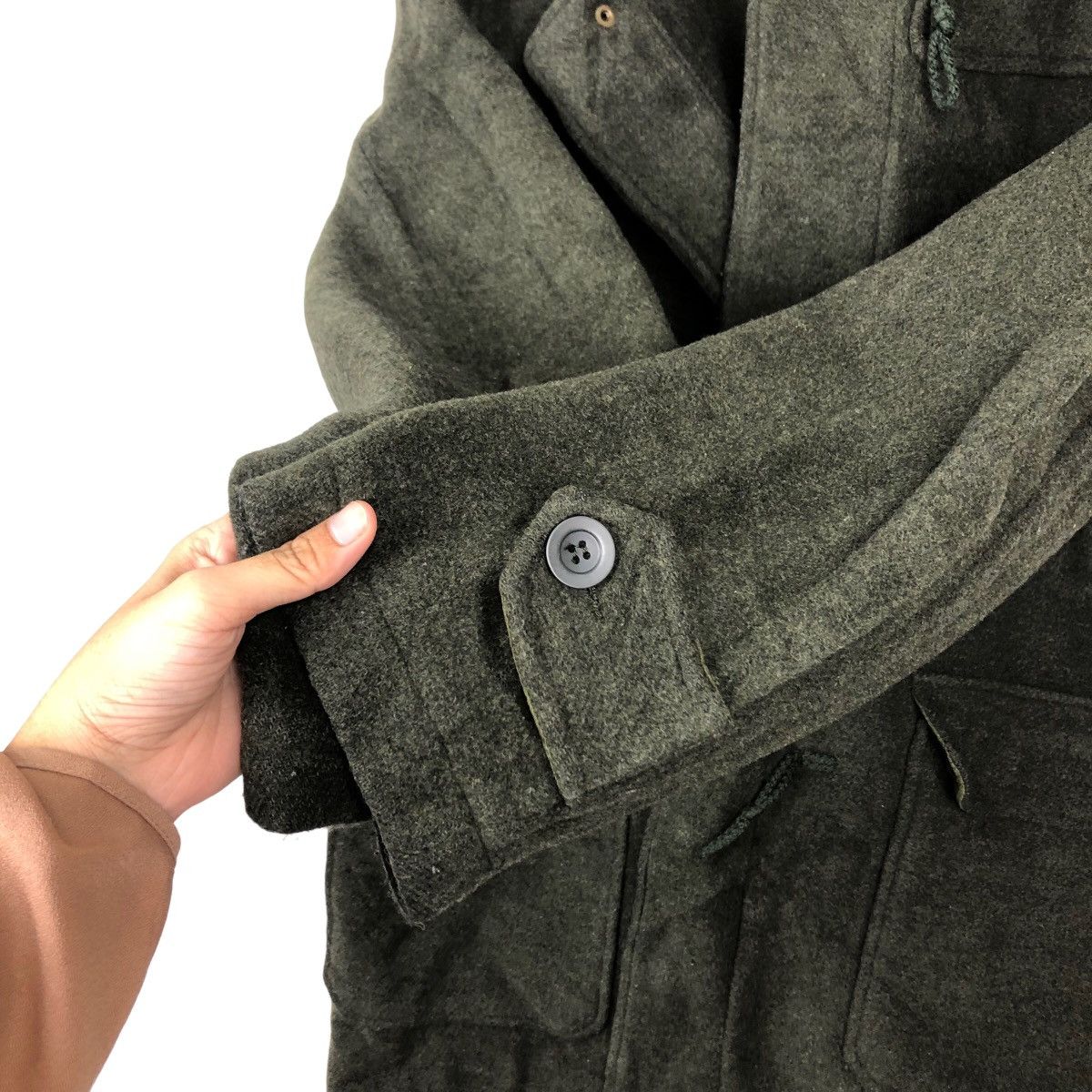 United Colors Of Benetton WOOL JACKET UNITED COLORS OF BENETTON JAPAN Size US M / EU 48-50 / 2 - 12 Thumbnail