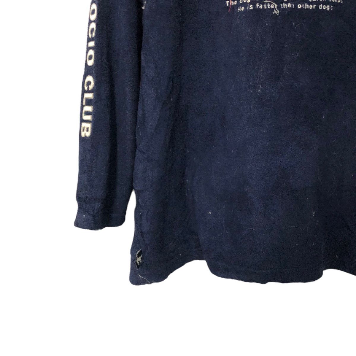 Japanese Brand Vintage Rocio Club Embroidery Big Logo Zip Up Fleece Jacket Size US L / EU 52-54 / 3 - 10 Thumbnail