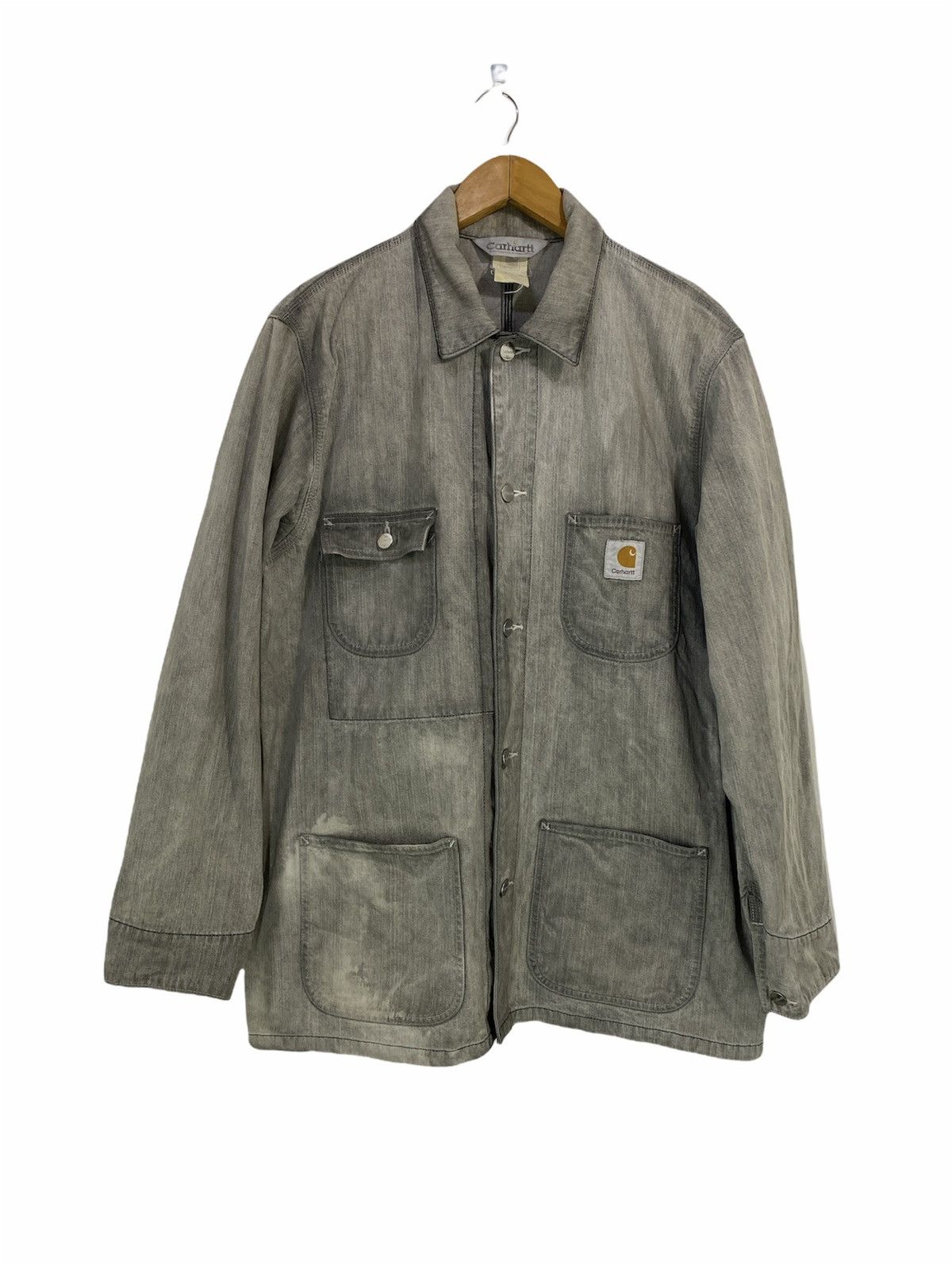 Carhartt Carhartt Chore Jacket Four Pocket Design Button Up Size US XL / EU 56 / 4 - 1 Thumbnail