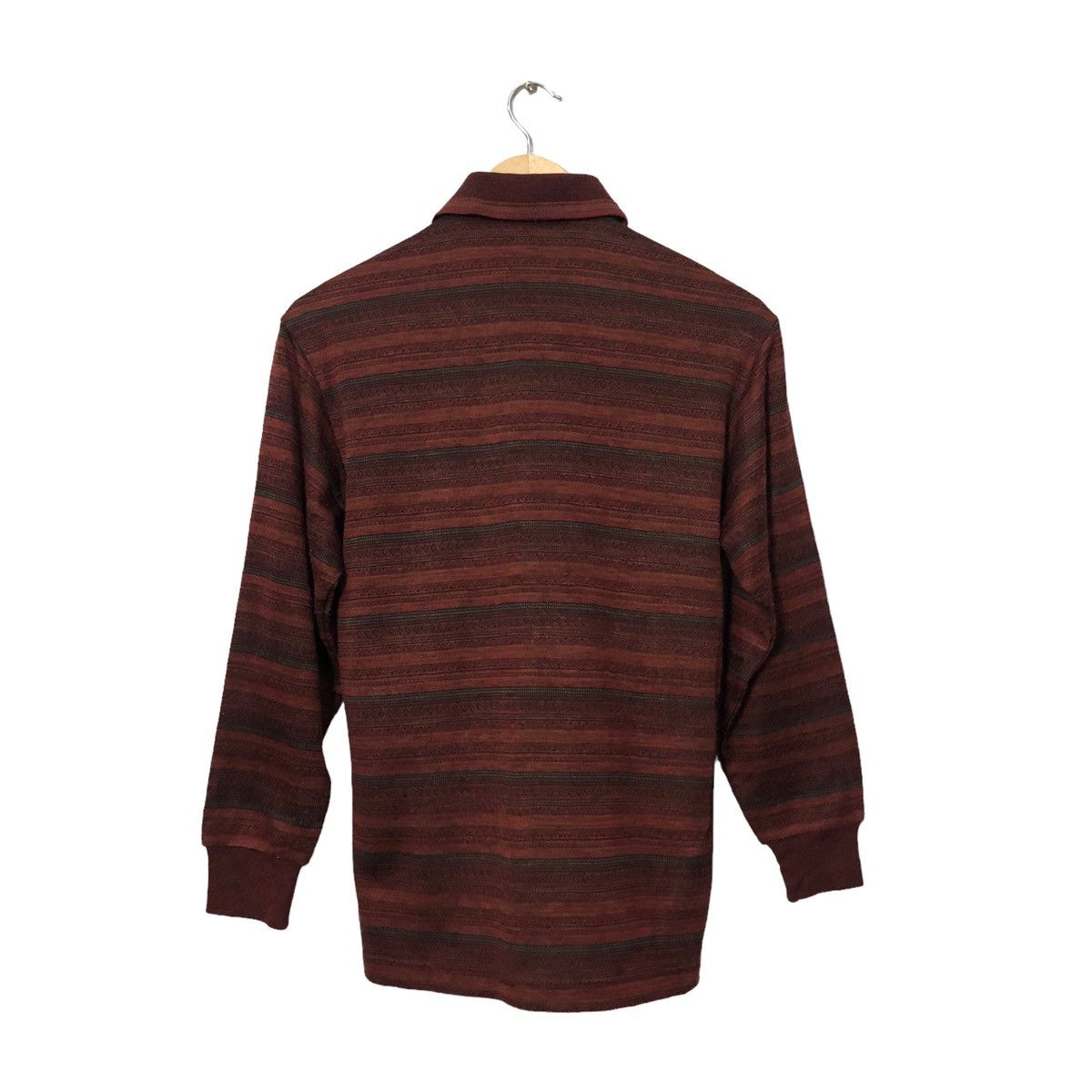 Japanese Brand Vintage Lindbergh Long Sleeve Polos Tee Shirt Size S / US 4 / IT 40 - 5 Thumbnail