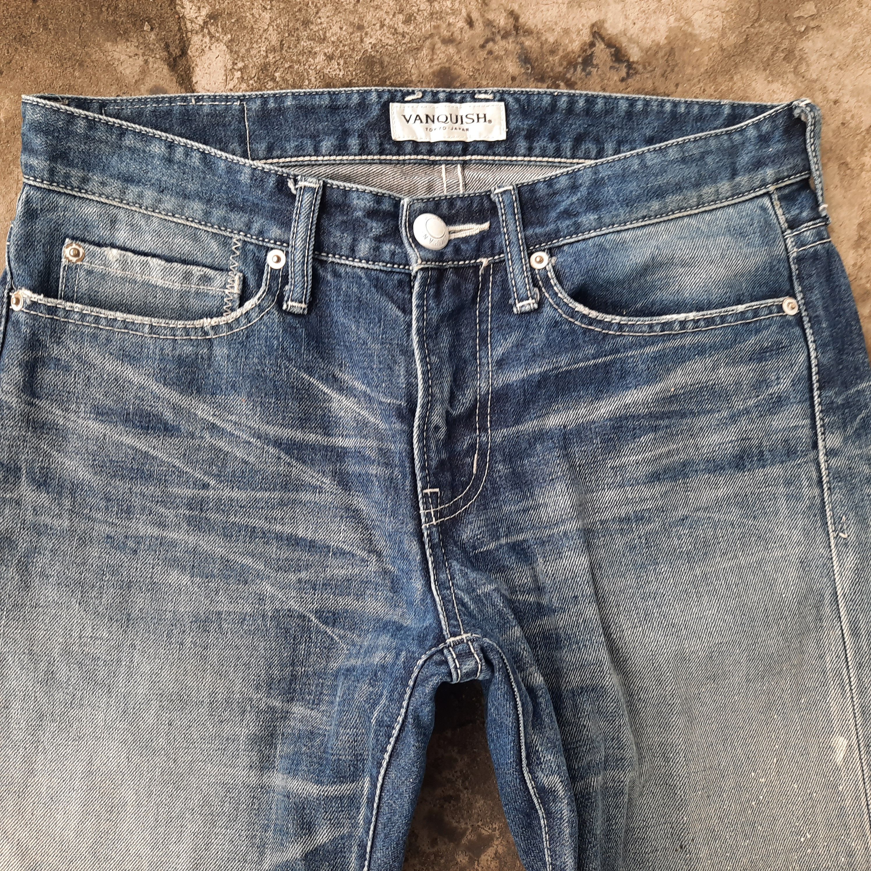 Japanese Brand × Vanquish Vanquish Japan Paint Splatter Denim Size US 30 / EU 46 - 5 Thumbnail