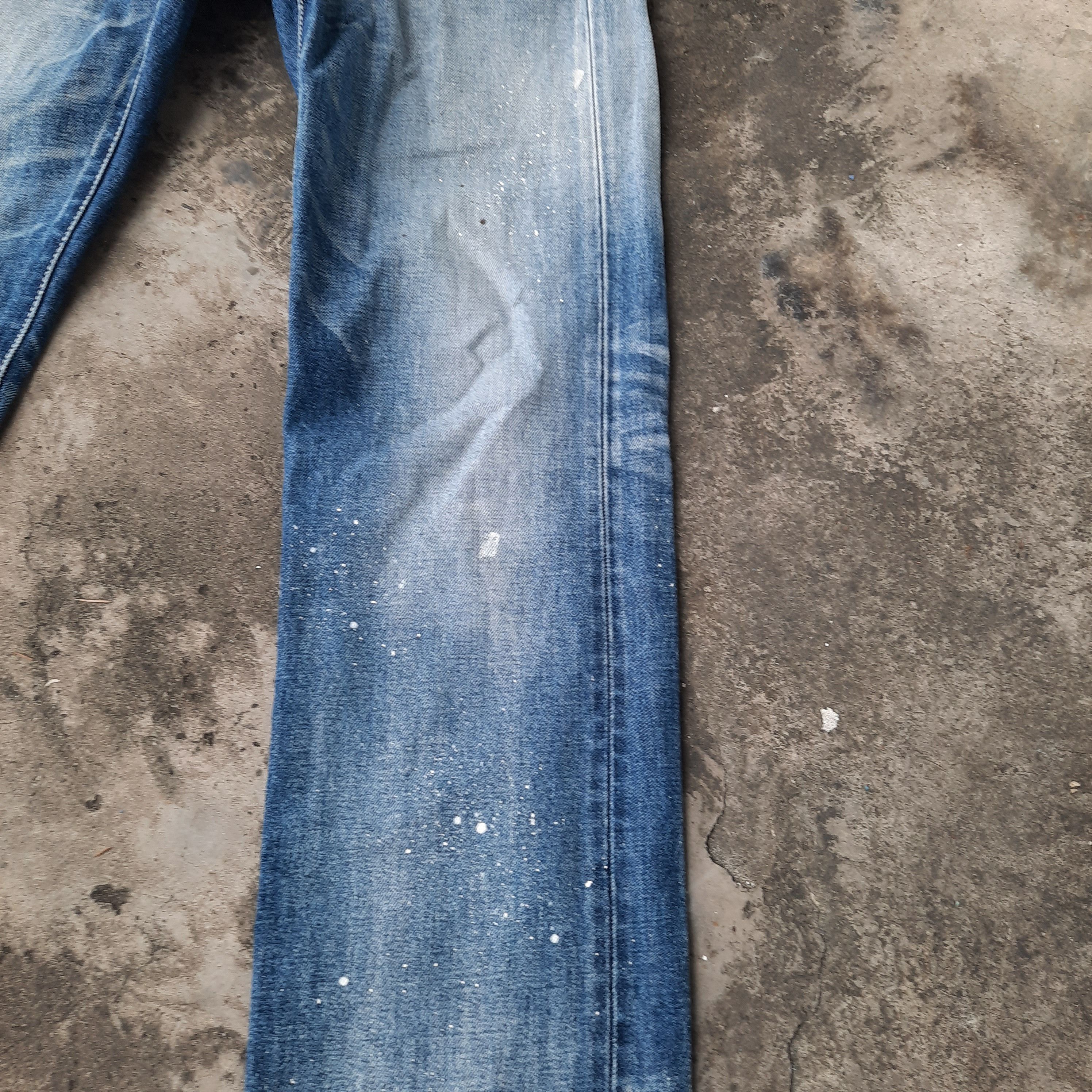 Japanese Brand × Vanquish Vanquish Japan Paint Splatter Denim Size US 30 / EU 46 - 2 Thumbnail