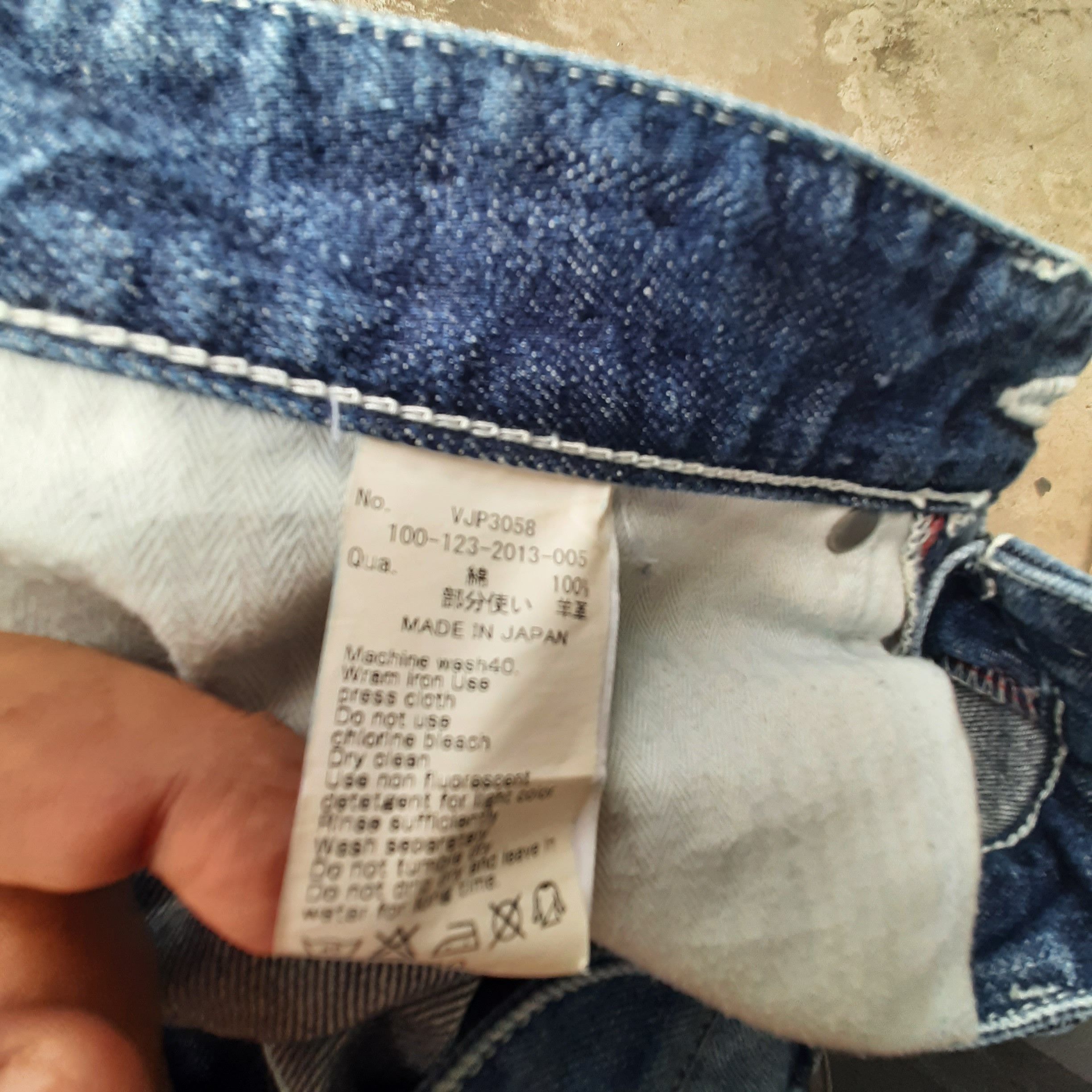 Japanese Brand × Vanquish Vanquish Japan Paint Splatter Denim Size US 30 / EU 46 - 8 Thumbnail