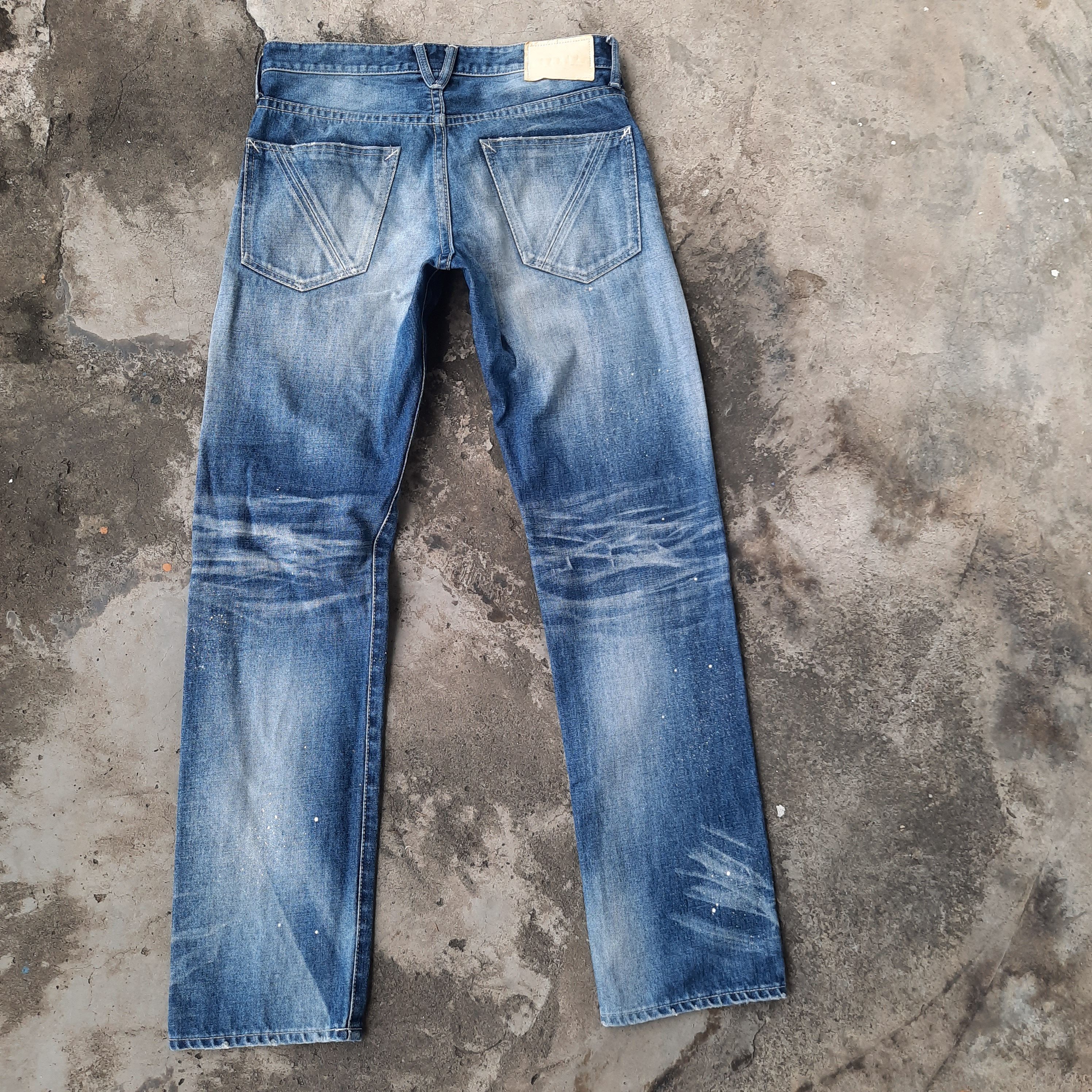 Japanese Brand × Vanquish Vanquish Japan Paint Splatter Denim Size US 30 / EU 46 - 4 Thumbnail