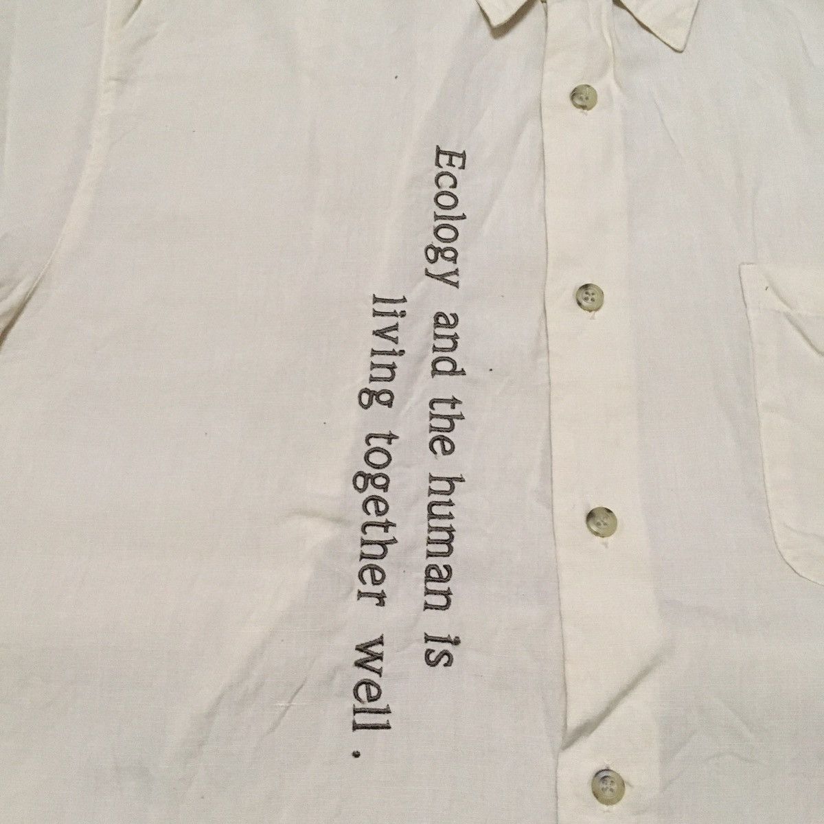 Japanese Brand Vintage Crocodile Button Up Shirt Size US M / EU 48-50 / 2 - 3 Thumbnail