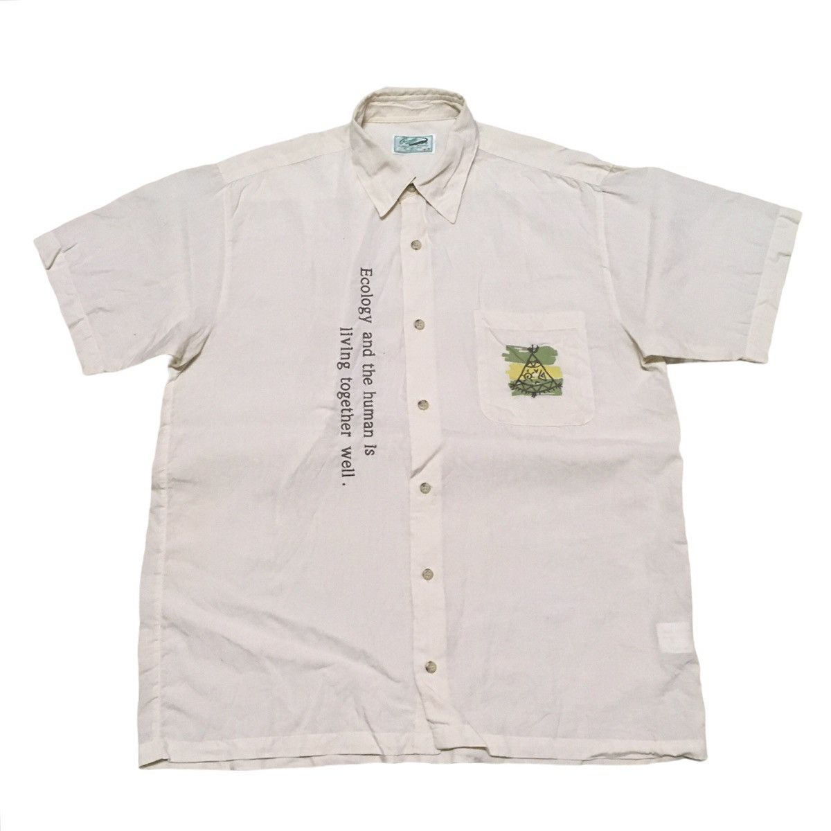 Japanese Brand Vintage Crocodile Button Up Shirt Size US M / EU 48-50 / 2 - 1 Thumbnail
