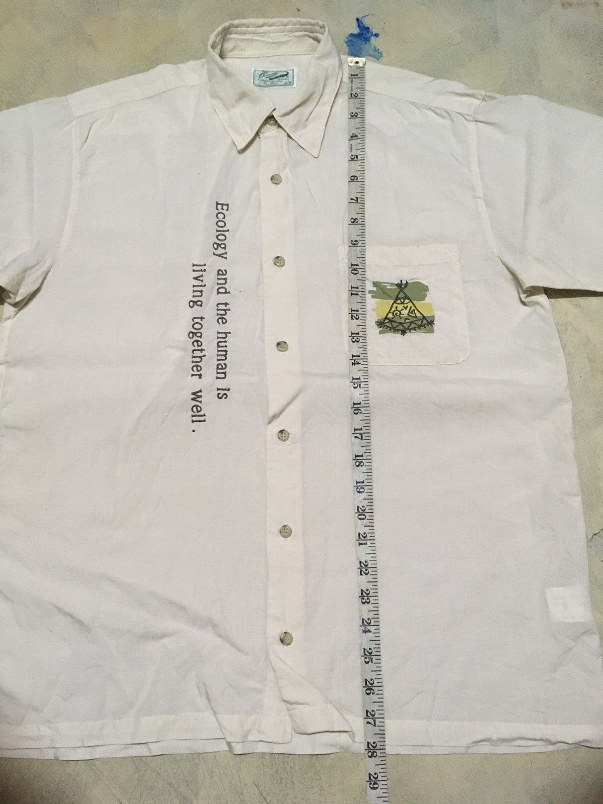 Japanese Brand Vintage Crocodile Button Up Shirt Size US M / EU 48-50 / 2 - 9 Thumbnail