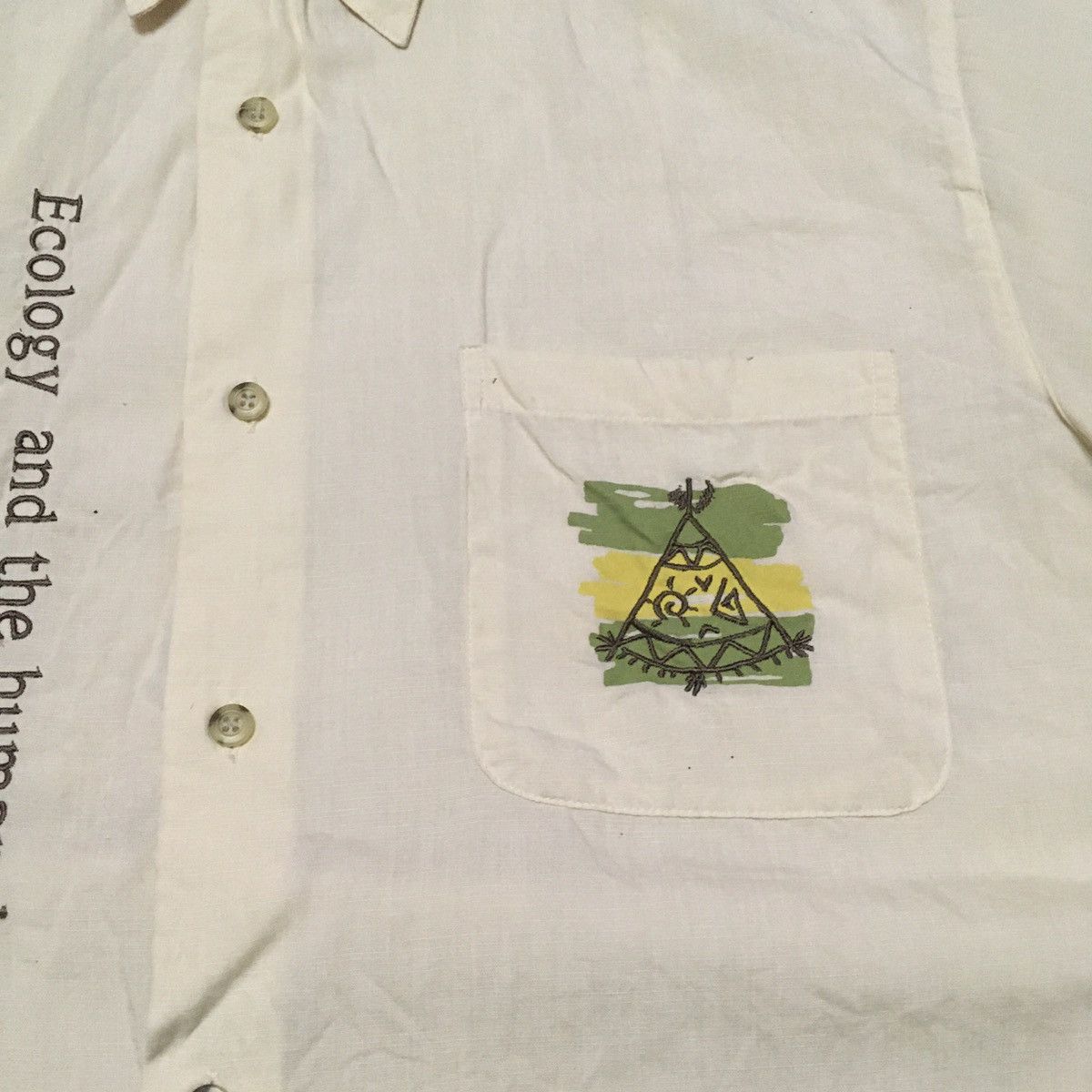 Japanese Brand Vintage Crocodile Button Up Shirt Size US M / EU 48-50 / 2 - 4 Thumbnail