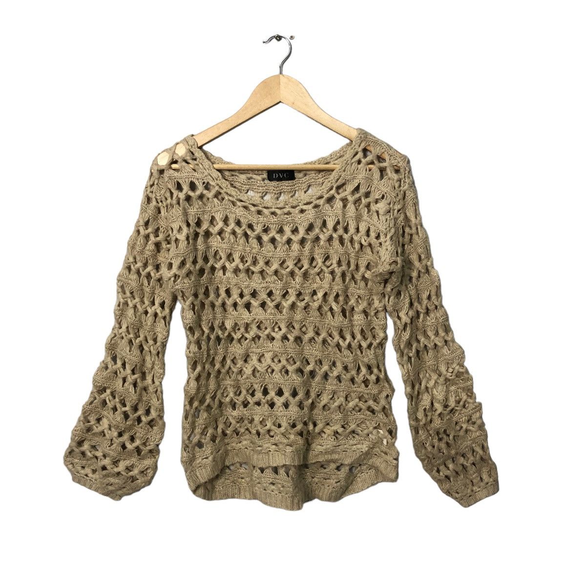 Vintage DVC Crewneck Knitwear Fashion Blouse