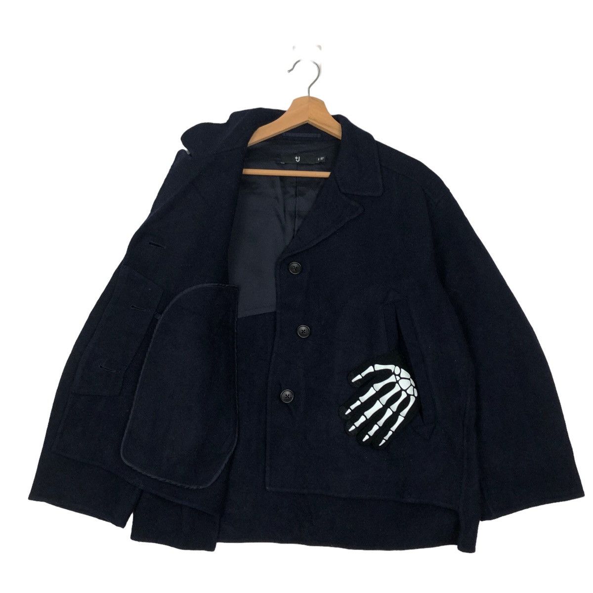 Jil Sander VINTAGE OVERSIZED WOOL JACKET J+ JILL SANDER Size US M / EU 48-50 / 2 - 8 Thumbnail