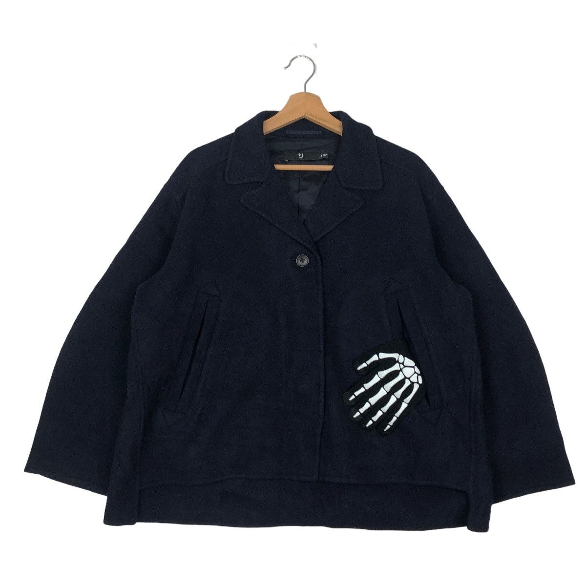 Jil Sander VINTAGE OVERSIZED WOOL JACKET J+ JILL SANDER Size US M / EU 48-50 / 2 - 1 Thumbnail