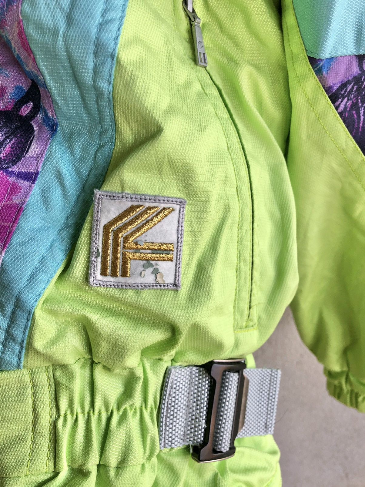 Japanese Brand FABLICE CHAMPION TEAM Ski bomber Jacket Size US L / EU 52-54 / 3 - 7 Thumbnail