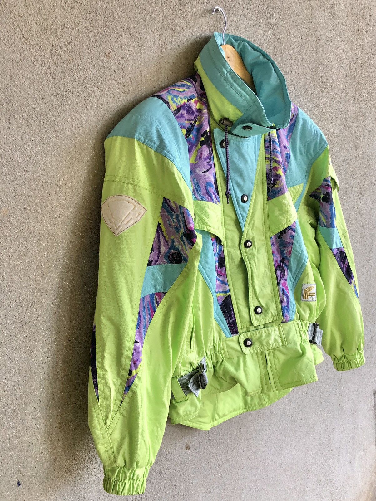 Japanese Brand FABLICE CHAMPION TEAM Ski bomber Jacket Size US L / EU 52-54 / 3 - 4 Thumbnail