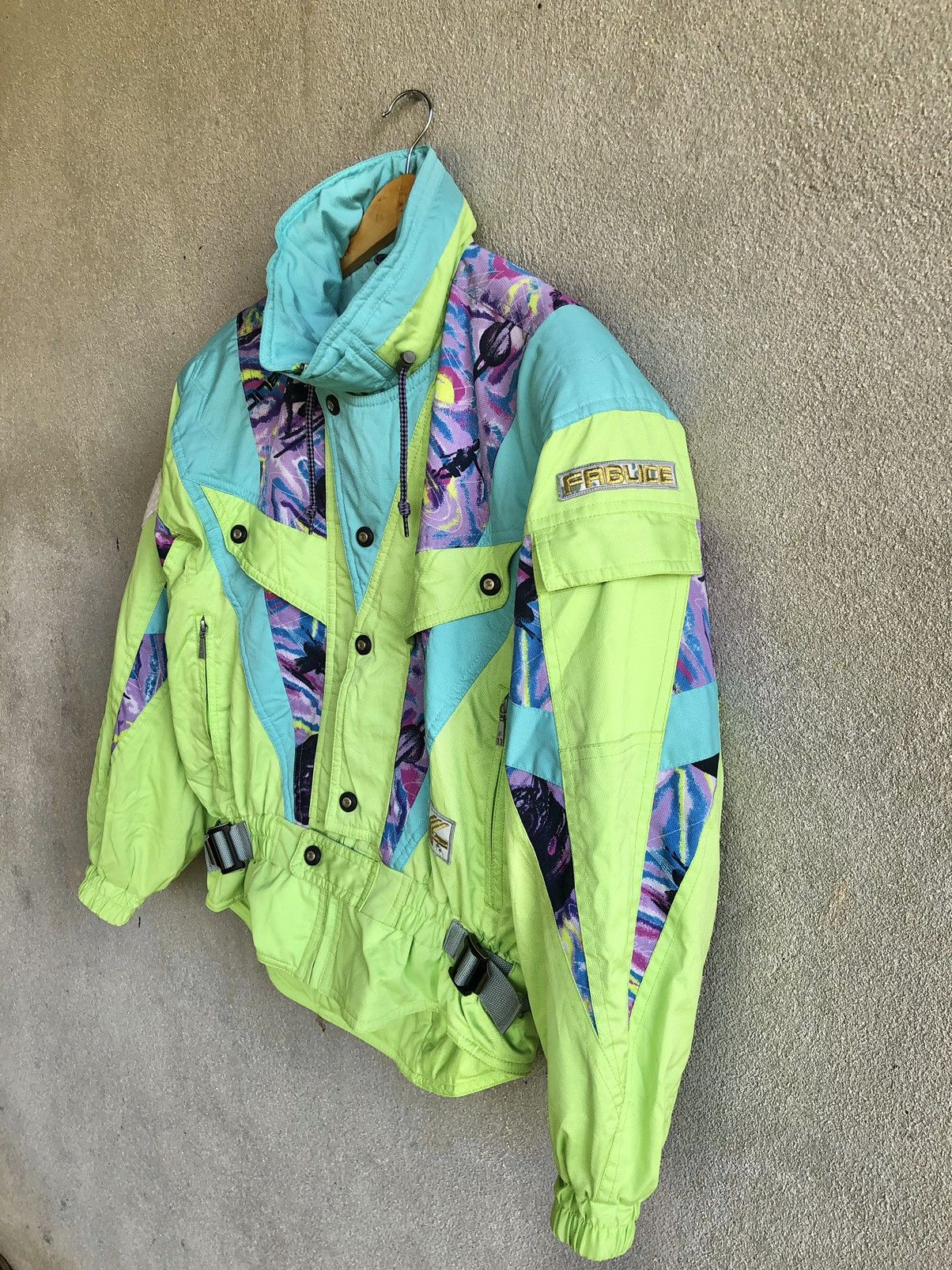 Japanese Brand FABLICE CHAMPION TEAM Ski bomber Jacket Size US L / EU 52-54 / 3 - 6 Thumbnail